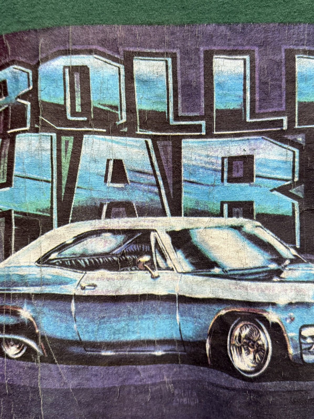 ODM × Vintage Vintage 90s Rollin Hard Costoms Art Tee Size US M / EU 48-50 / 2 - 4 Thumbnail