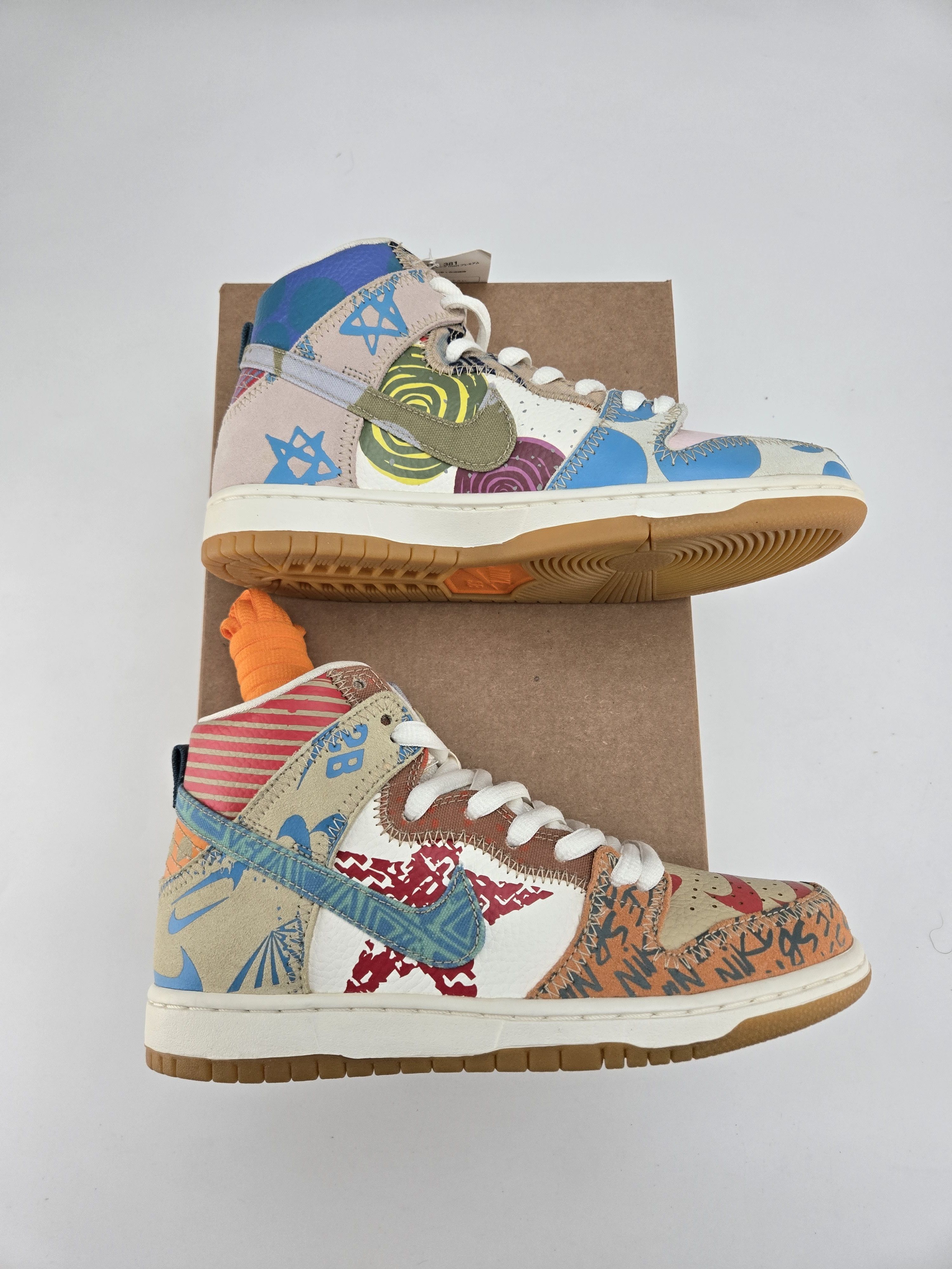 Nike SB Dunk High What The Thomas Campbell Size US 7 / EU 40 - 2 Thumbnail