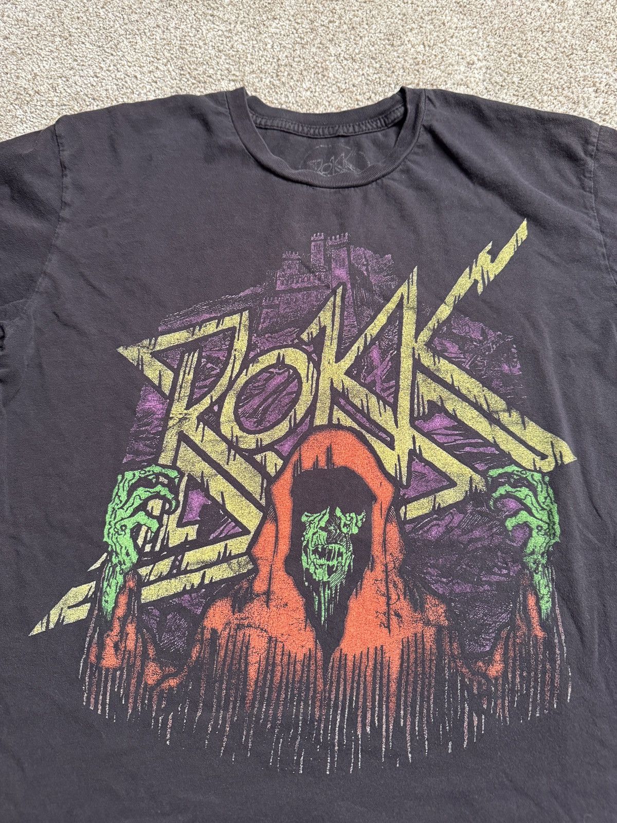 Other ROKK VINTAGE STYLE GRAPHIC TEE Size US M / EU 48-50 / 2 - 2 Thumbnail