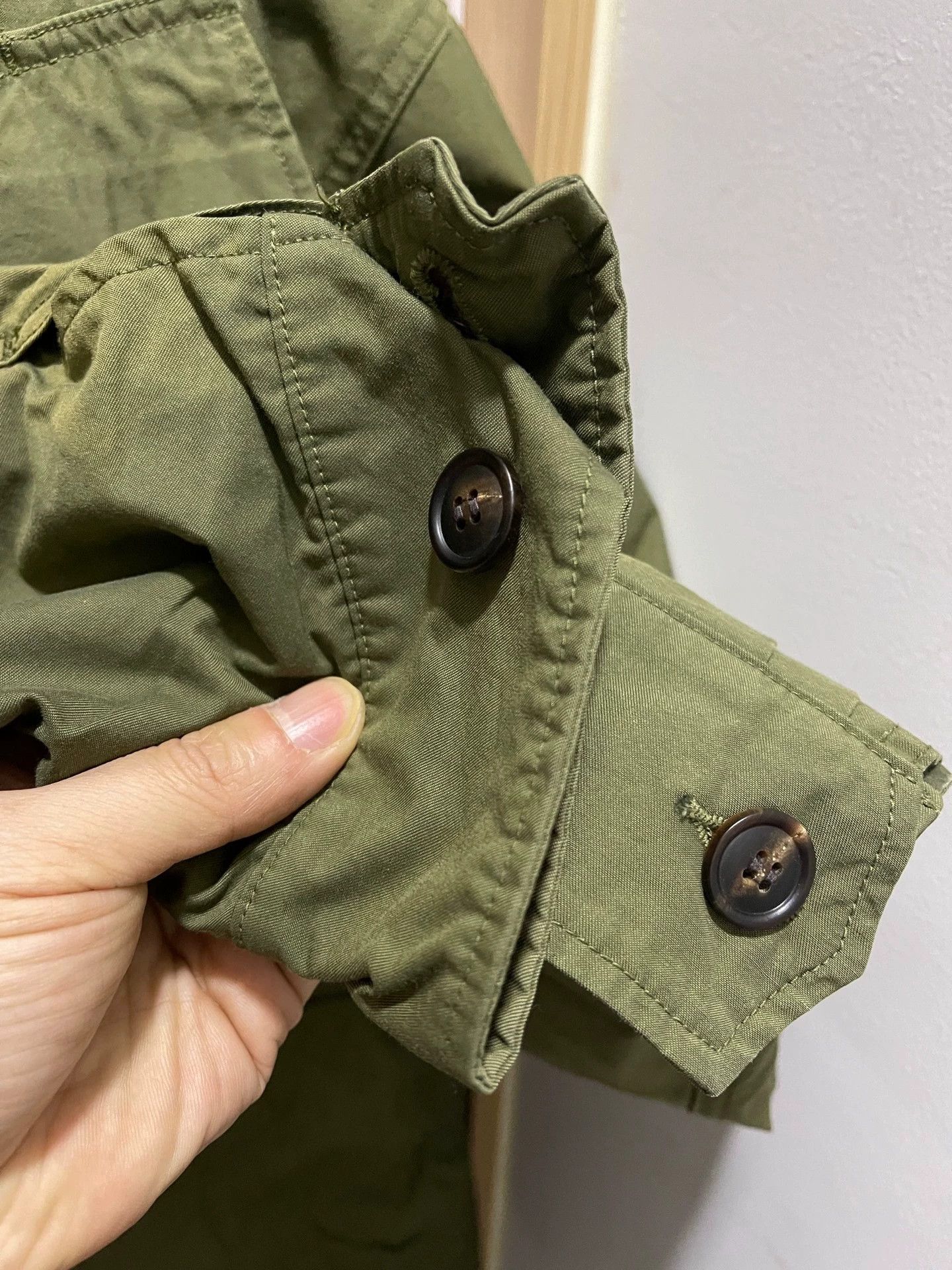 Visvim Visvim 23ss Tropical Combat Jkt Mud-Dyed 4-Pocket Olive Size US M / EU 48-50 / 2 - 7 Thumbnail