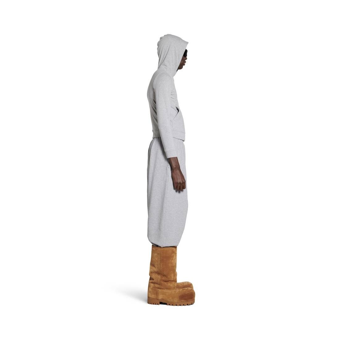 Balenciaga o1tr1nto0825 Dup / Zip-Up Hoodie Slim Fit in Grey Size US S / EU 44-46 / 1 - 3 Thumbnail