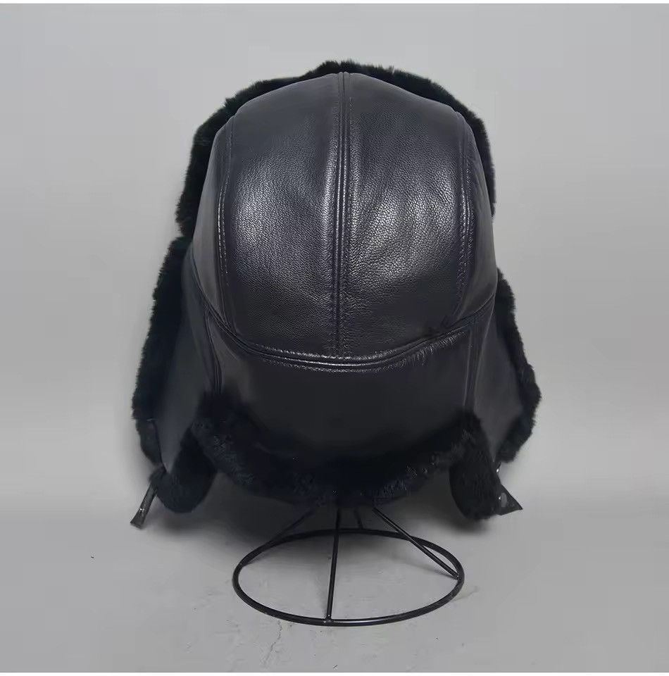 Japanese Brand Unisex RealRabbit Fur Ushanka Trapper Hat Size M Size ONE SIZE - 5 Thumbnail