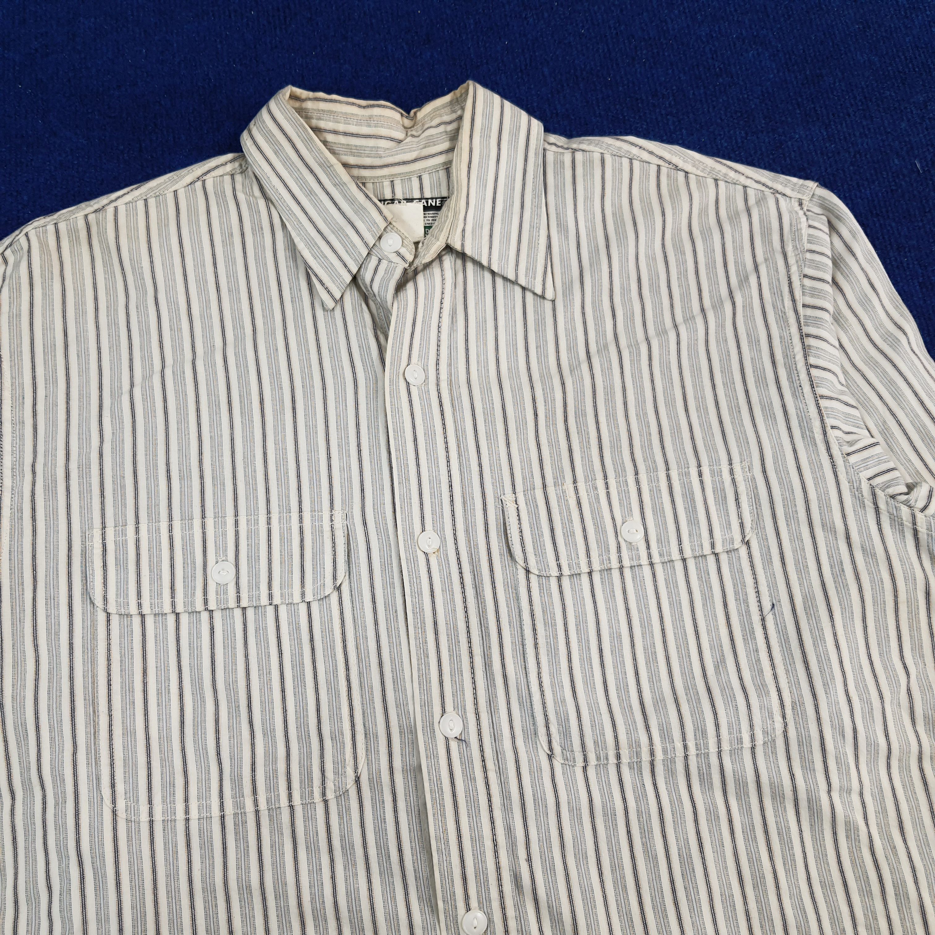 Japanese Brand × Sugar Cane × Vintage Vintage Sugar Cane Striped Japanese Brand Button Up Shirt Size US L / EU 52-54 / 3 - 2 Thumbnail