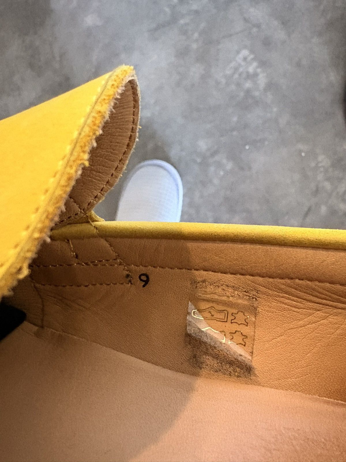 Aime Leon Dore Yellow Suede Penny Loafer Size US 9 / EU 42 - 8 Thumbnail