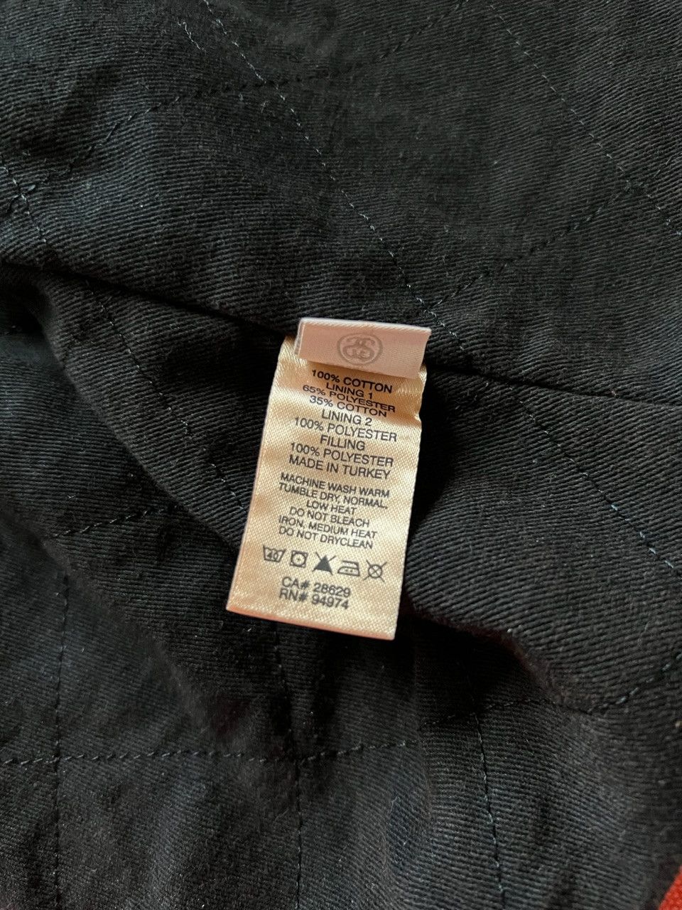 Stussy Stussy Washed Canvas Shop Jacket Orange Size US L / EU 52-54 / 3 - 6 Thumbnail