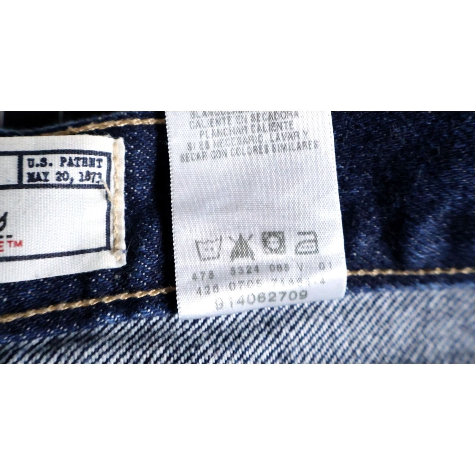 Levi's VINTAGE Levi's Workwear Jeans Main Selling Point Carpenter 5-Pocket 42 x 30 Blue Denim 2005 Mens Jeans Vintage 90s Grunge Hipster Retro Size US 42 / EU 58 - 4 Thumbnail