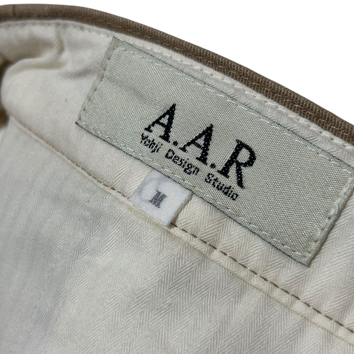 Yohji Yamamoto 614 00s Yohji Yamamoto A.A.R trousers men cotton pants Size US 30 / EU 46 - 5 Thumbnail