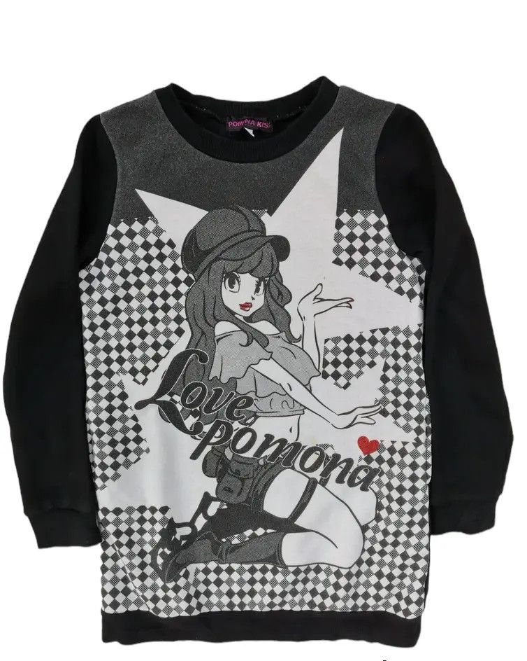 Japanese Brand Rare!!! Love Pomona Full Print Sweatshirts Size US S / EU 44-46 / 1 - 1 Thumbnail