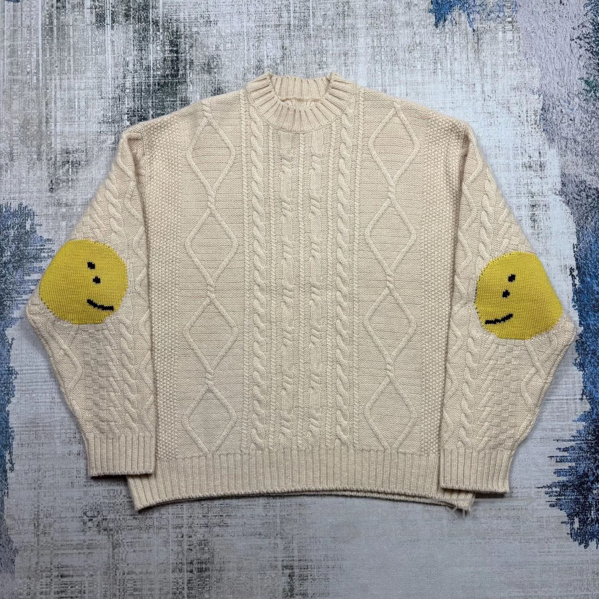 Kapital KAPITAL Made in Japan Smiley Wool Sweater. Size US L / EU 52-54 / 3 - 1 Thumbnail