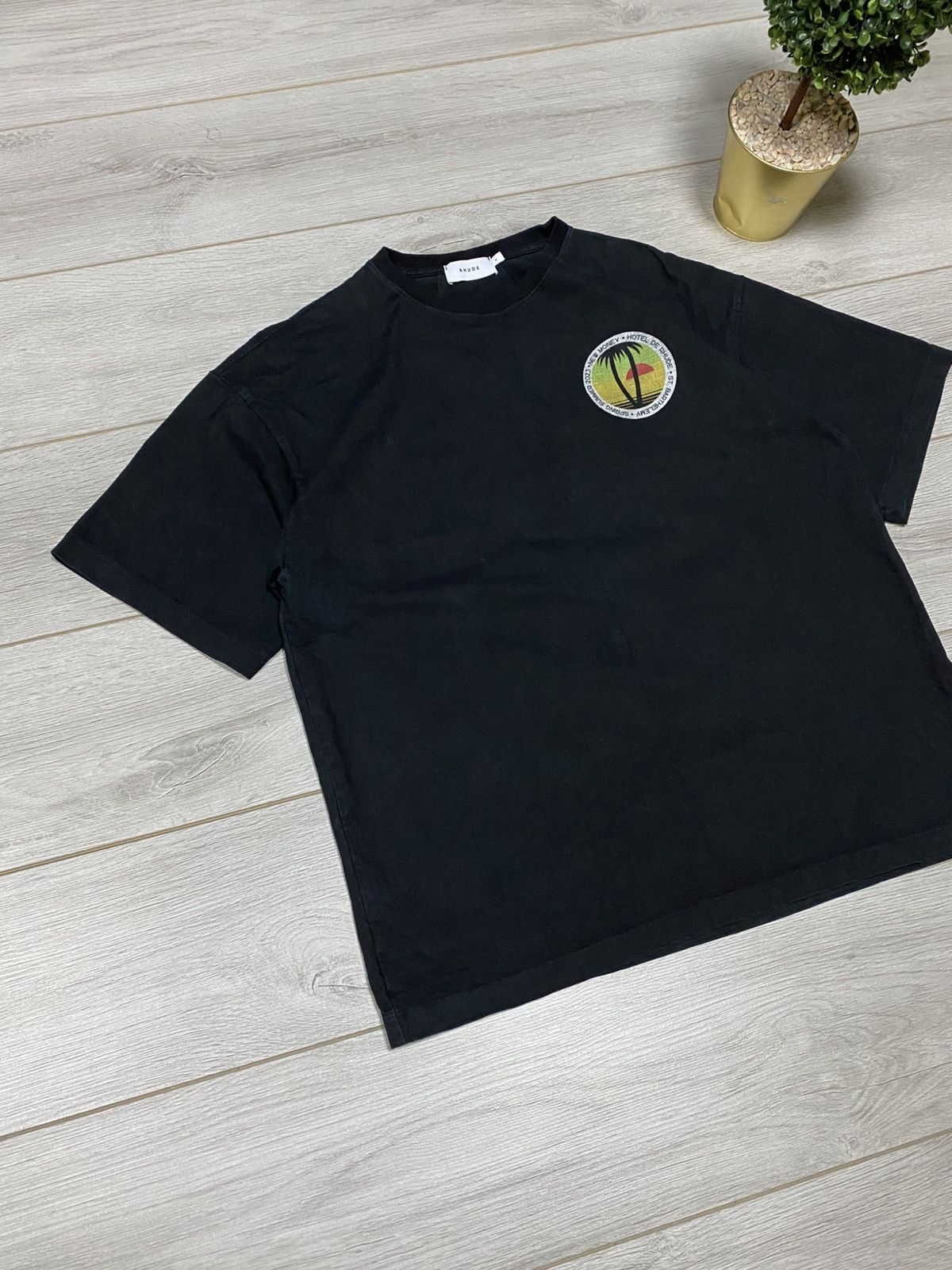 Rhude RHUDE TWIN PALMS TEE Size US M / EU 48-50 / 2 - 5 Thumbnail