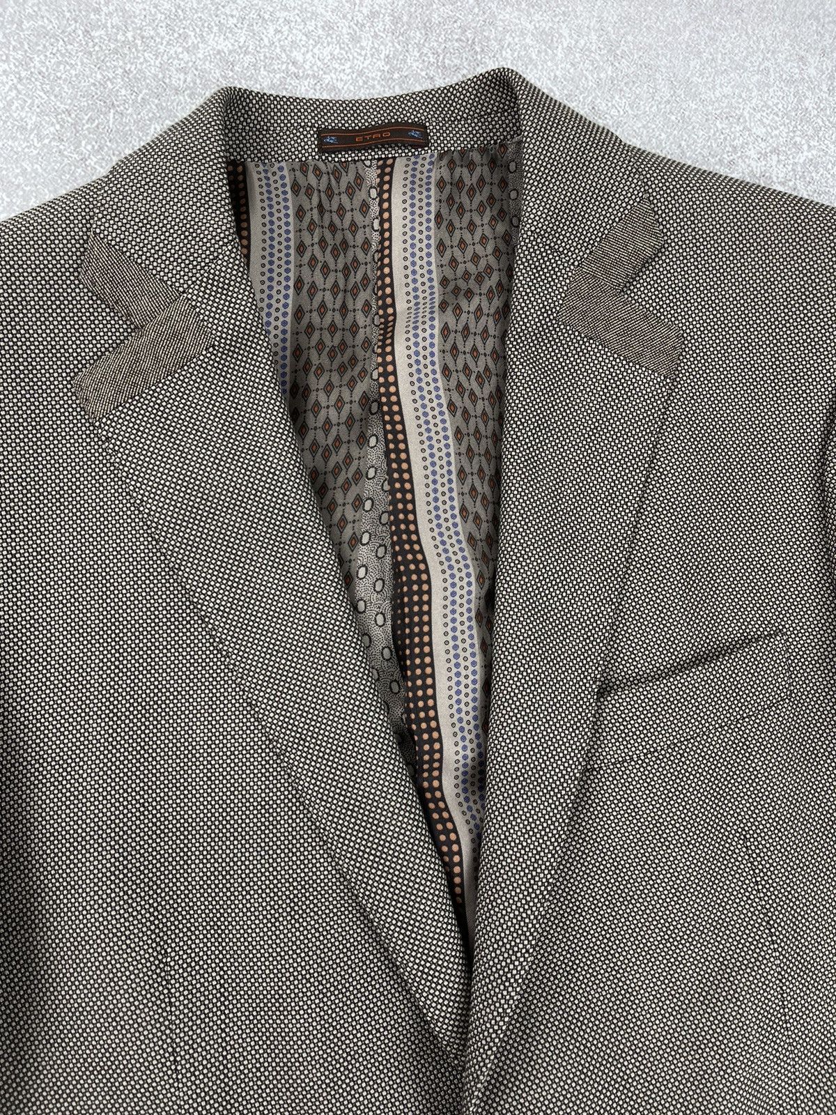 Etro Etro Milano Blazer Men’s Size 52 Size 52R - 6 Thumbnail