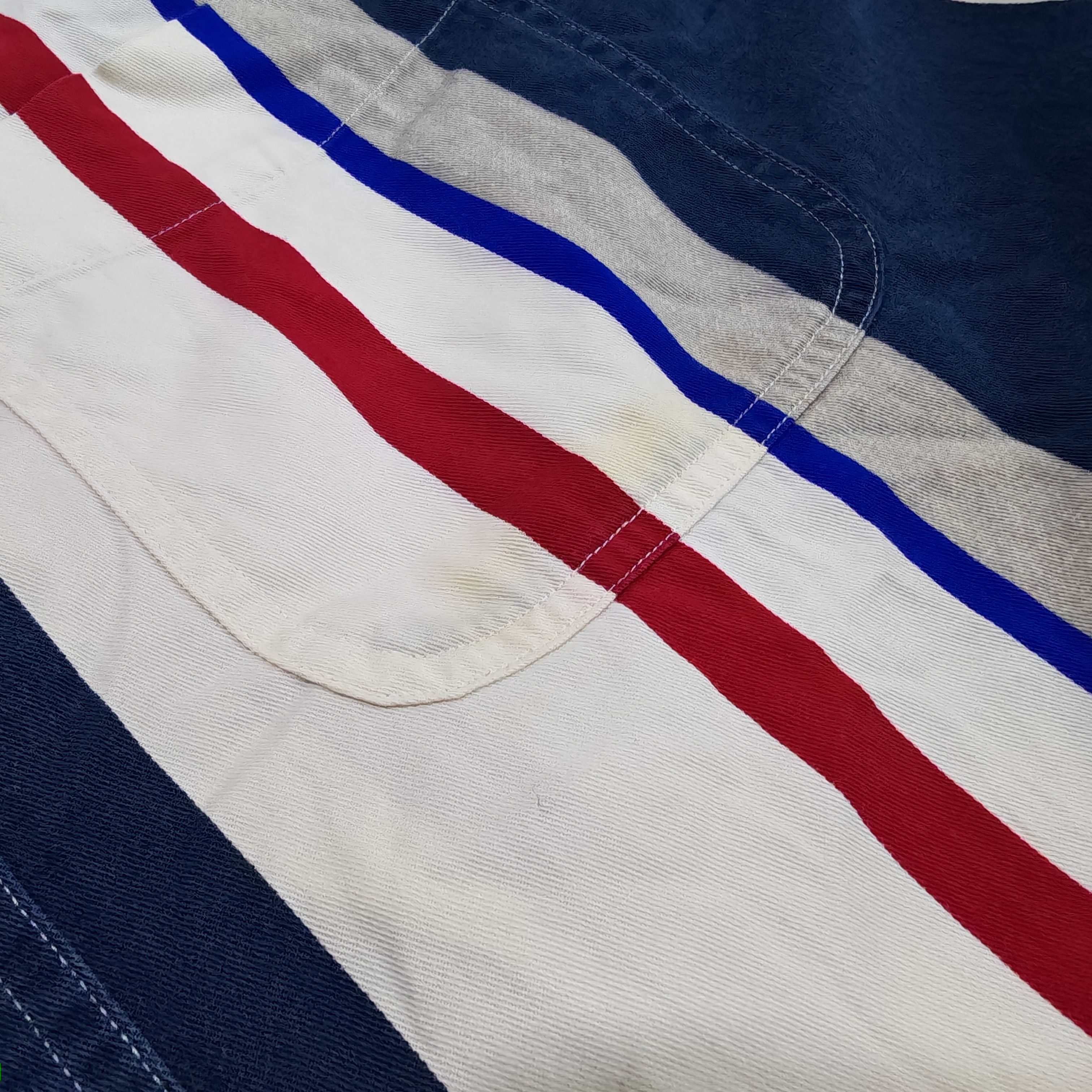 Chaps Ralph Lauren Chaps Ralph Lauren Vintage 90's Striped Buttons Down Shirt Size US L / EU 52-54 / 3 - 8 Thumbnail
