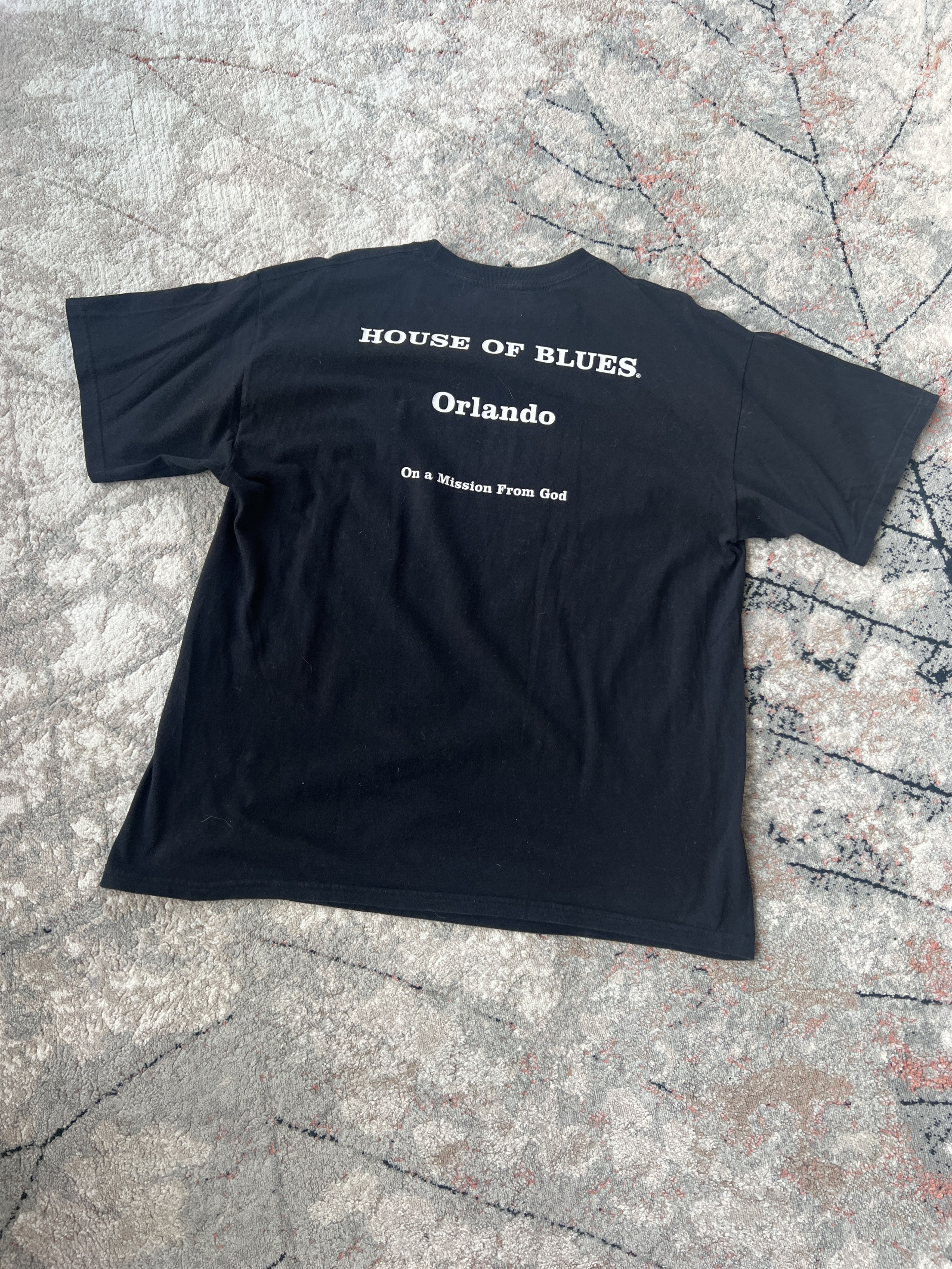 Band Tees House Of Blues Orlando Vintage Tee Size US XL / EU 56 / 4 - 4 Thumbnail
