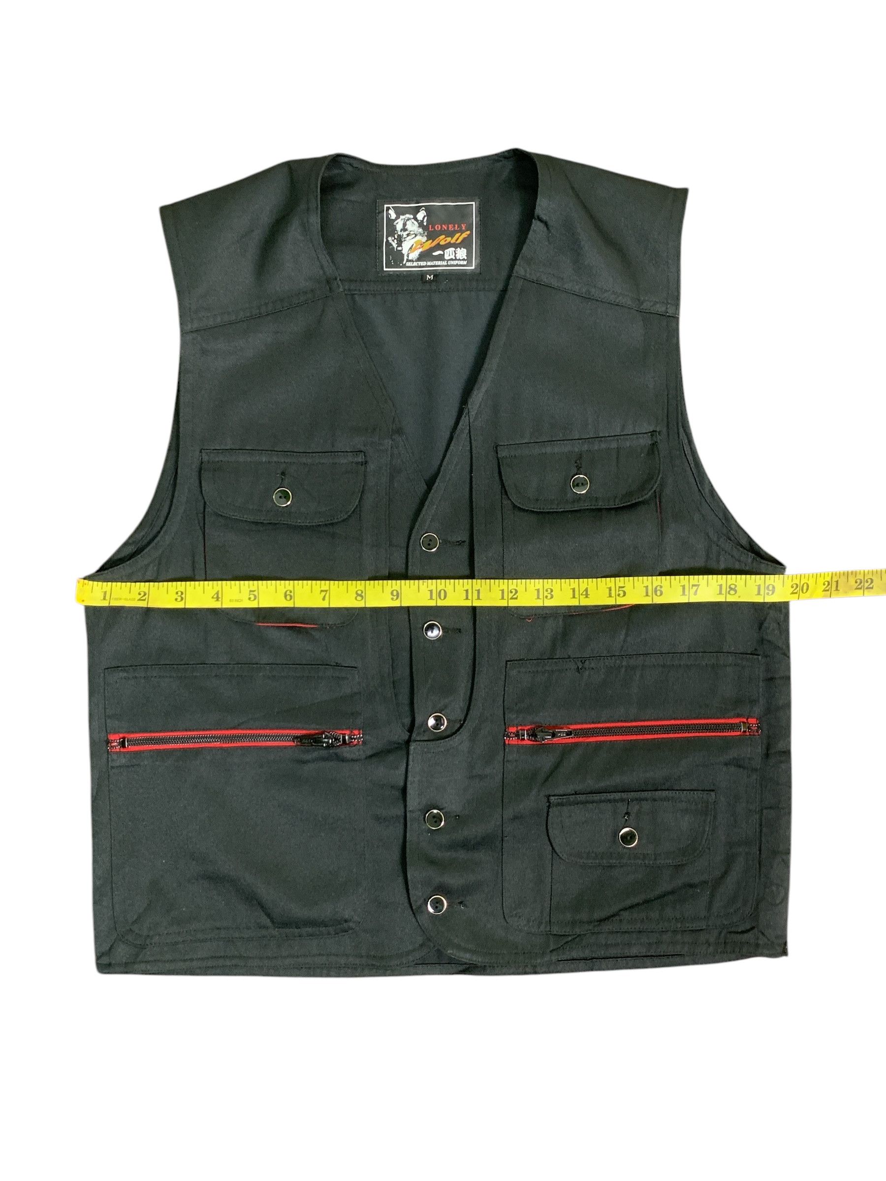 Japanese Brand Rare Design Vintage Lonely Wolf Vest Size US M / EU 48-50 / 2 - 7 Thumbnail