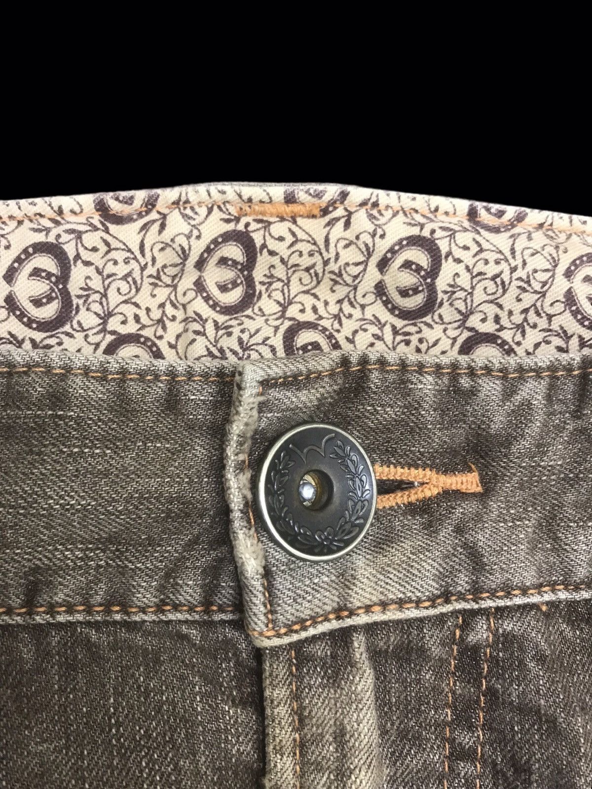 Edwin 💥WIDE BAGGY💥ARCHIVAL EDWIN 503 WIDE SICK FADES DENIM F273 Size US 36 / EU 52 - 8 Thumbnail