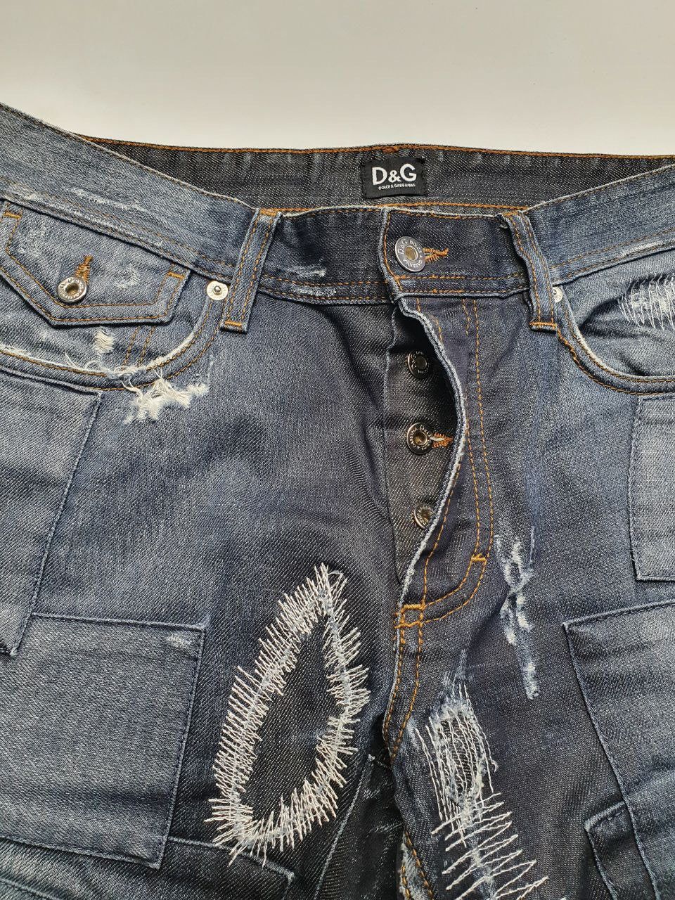 Dolce & Gabbana Dolce Gabbana Vintage Distressed Jeans Size US 31 - 3 Thumbnail