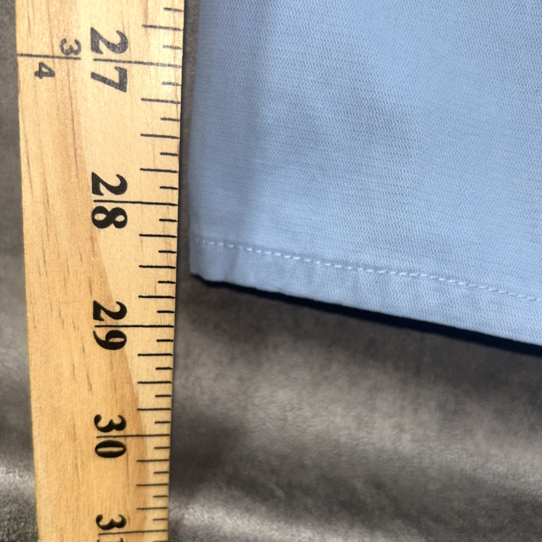Vineyard Vines Vineyard Vines Pants Mens 30x30 Khaki Stretch 5-Pocket Twill Light Blue Size US 30 / EU 46 - 5 Thumbnail
