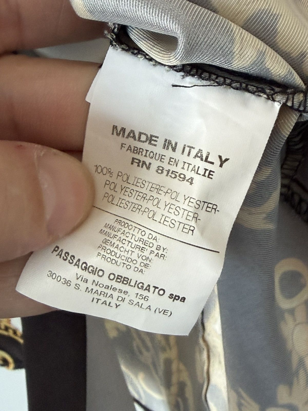 Other Made in italy Nara Camice Versace Style Shirt IV (large) Size US M / EU 48-50 / 2 - 7 Thumbnail