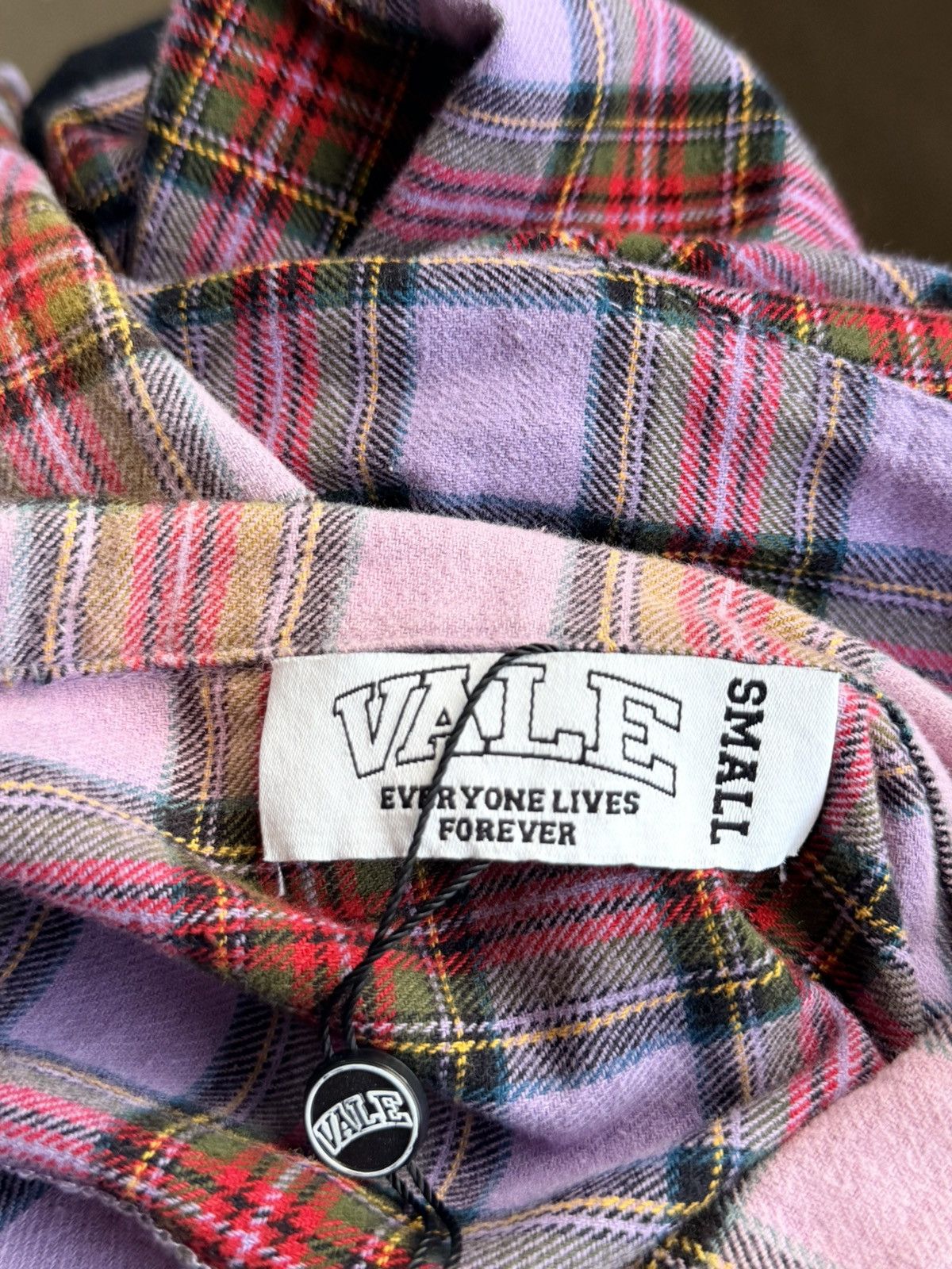 Vale Vale studded Plaid Flannel Size US S / EU 44-46 / 1 - 3 Thumbnail