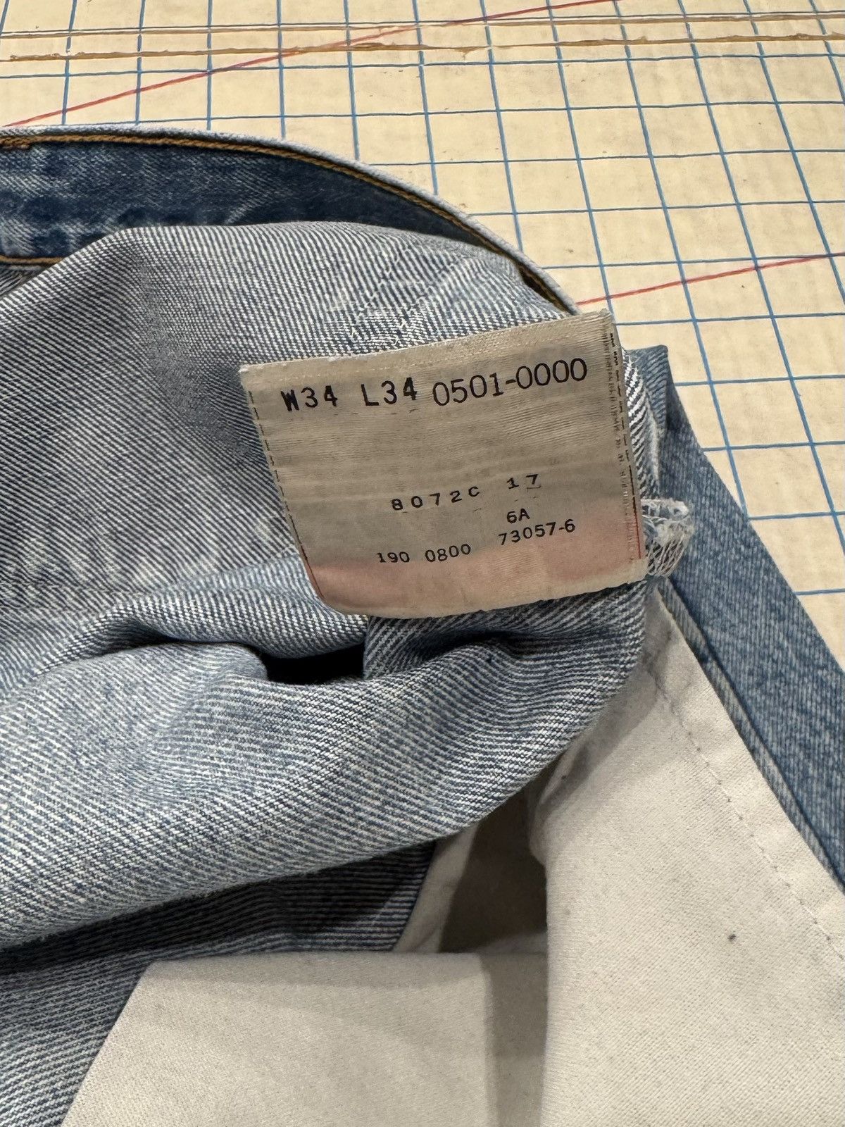 Levi's Vintage Levi’s 501 Jeans Mens Size 34x30 Nice Fade and Wear Size US 34 / EU 50 - 9 Thumbnail
