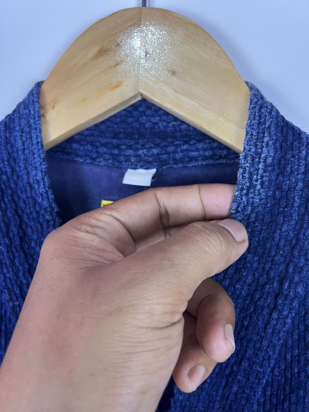 Indigo 🔥 JAPANESE INDIGO BLUE KIMONO TRADITIONAL Size US L / EU 52-54 / 3 - 6 Thumbnail
