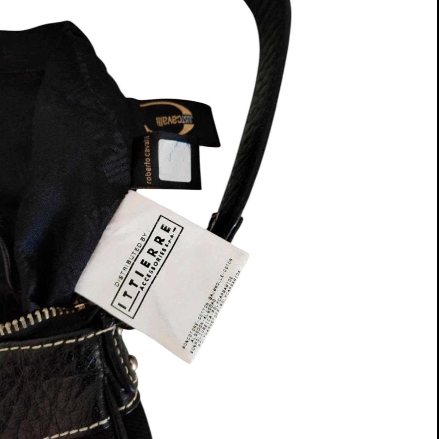 Roberto Cavalli The Cavalli Leather Minimal Bag Size ONE SIZE - 9 Thumbnail