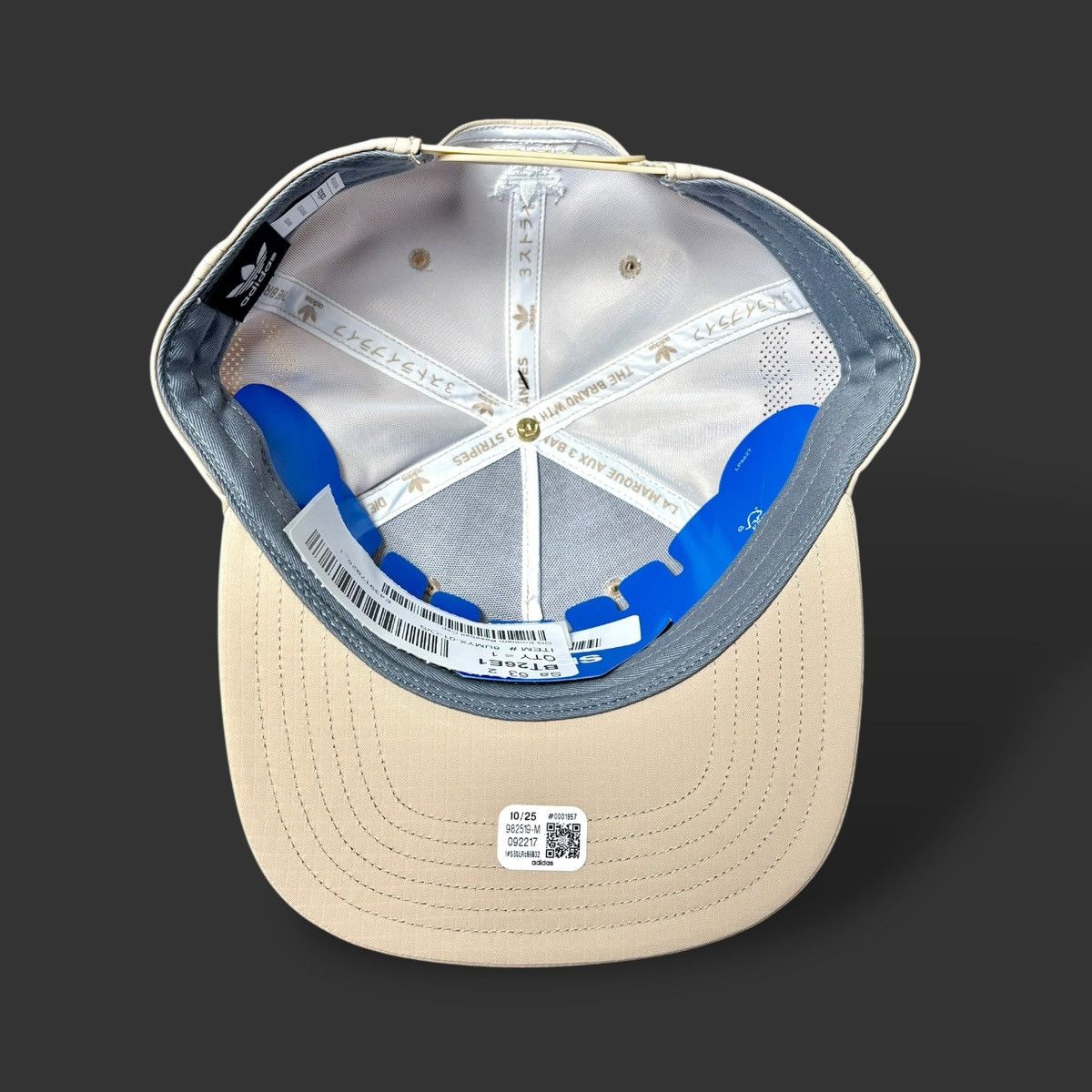 Adidas Adidas OG Emblem Men’s Beige Baseball Cap Sz OS Size ONE SIZE - 5 Thumbnail