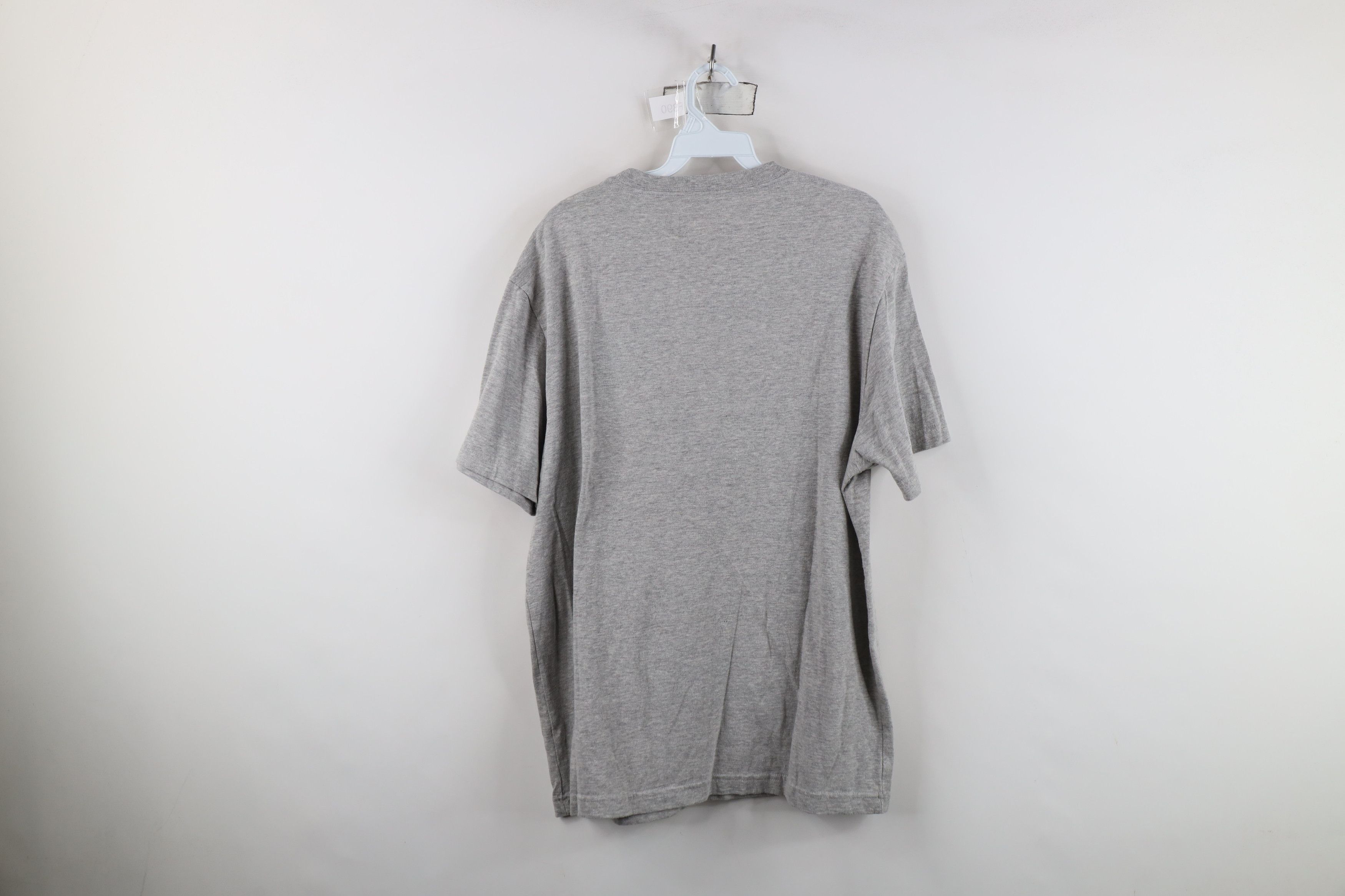 Vintage New Hudsons Bay Co Team Canada Jersey Knit T-Shirt Gray Size US L / EU 52-54 / 3 - 10 Thumbnail