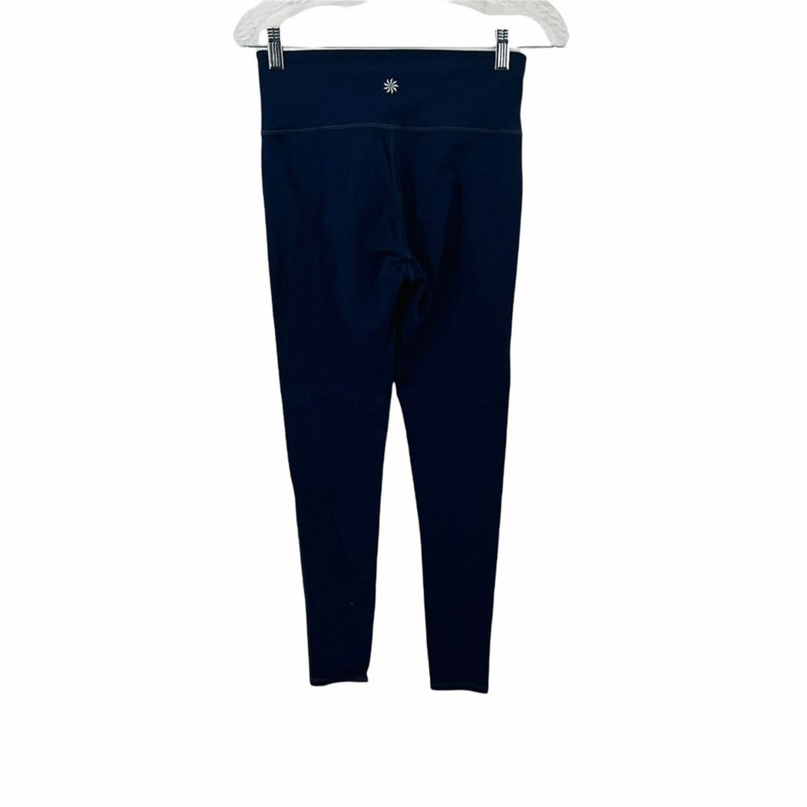 Athleta Athleta High Rise Chaturanga Tight Solid Blue Womens Small Size 26" / US 2 / IT 38 - 1 Thumbnail