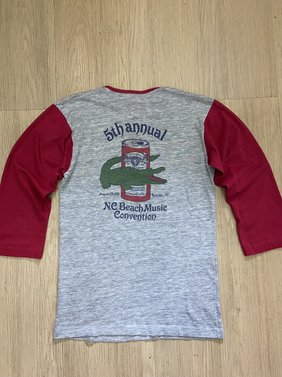 Vintage Vintage T-Shirt N.C. Beach Music Convention 80s Size US S / EU 44-46 / 1 - 6 Thumbnail