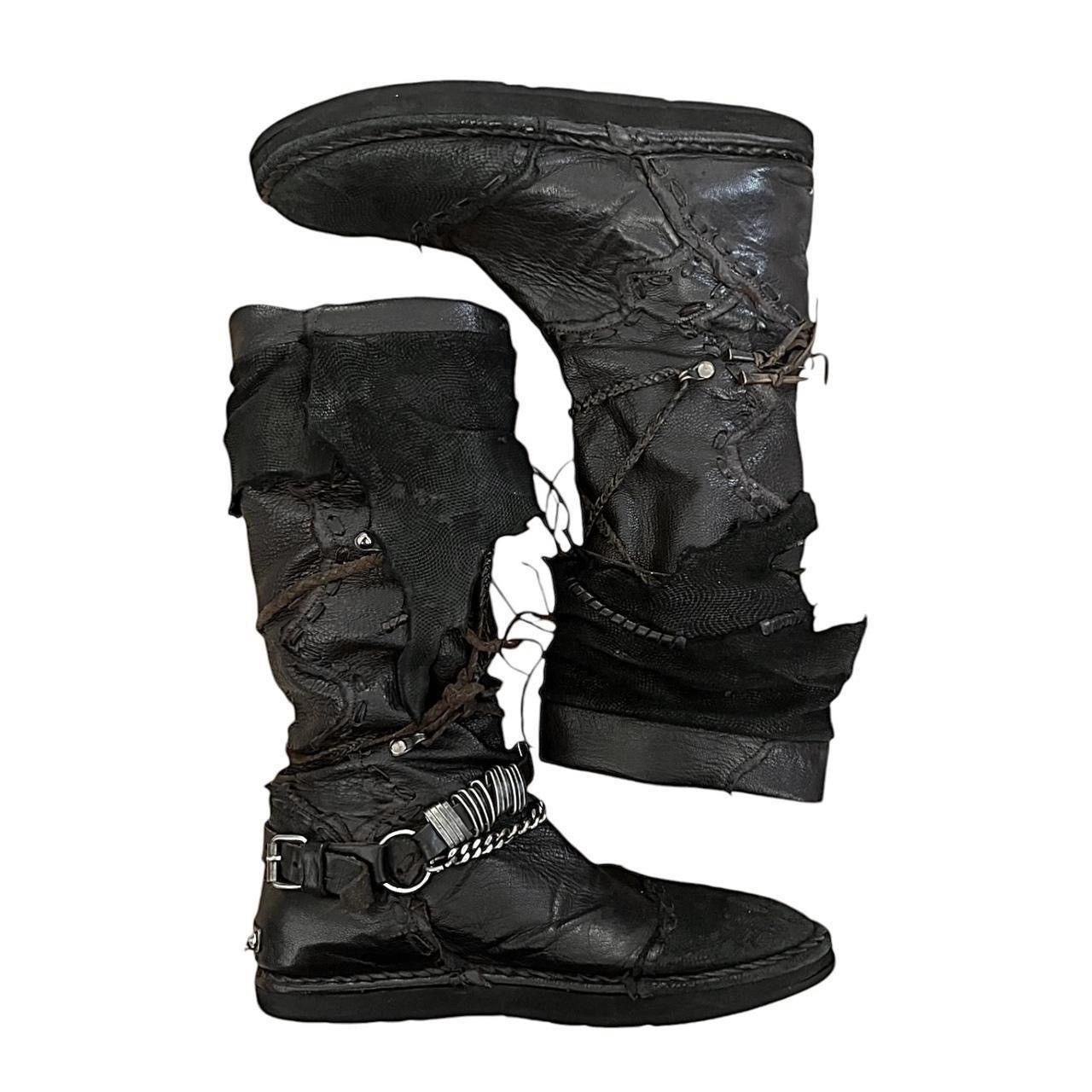 14th addiction fw08 evolved foldable moccasin boots