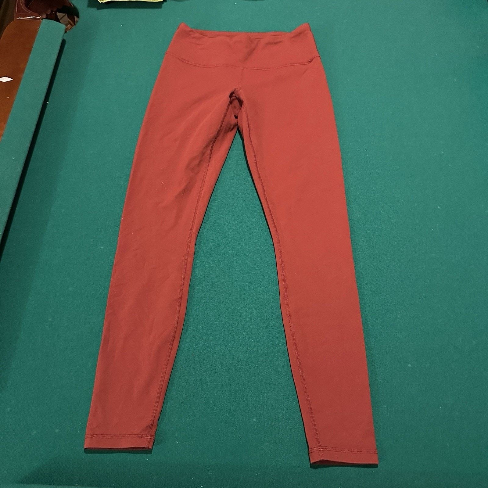 Prana prAna Women’s Leggings Red Sz S High Rise Stretch Pocket Size 26" / US 2 / IT 38 - 1 Thumbnail