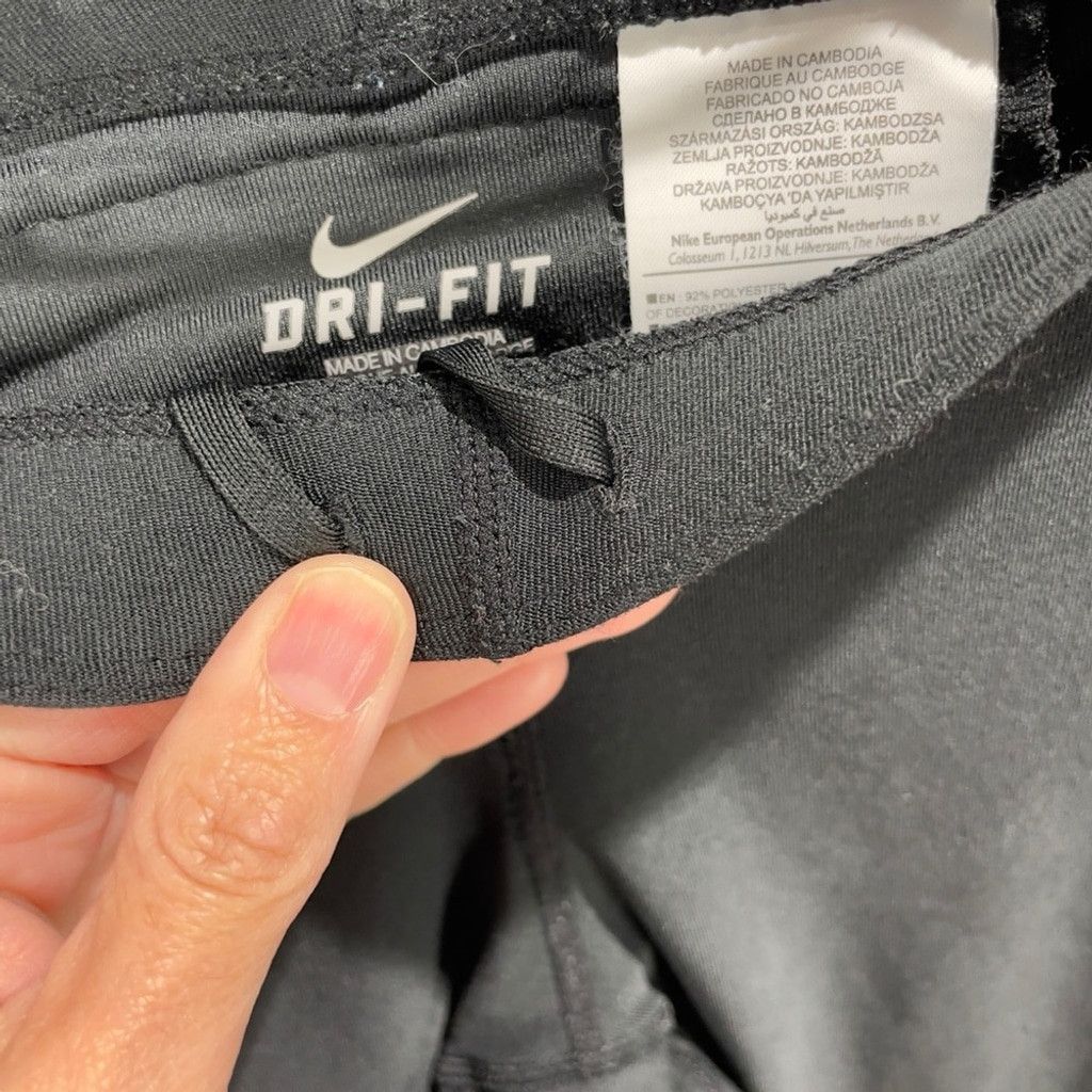 Nike Nike Dri-Fit Black Running Tights Size S Size 26" / US 2 / IT 38 - 8 Thumbnail