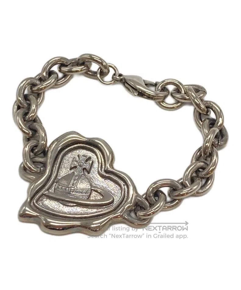 Vivienne Westwood Vivienne Westwood size 18cm Heart-Shaped Bracelet Size ONE SIZE - 1 Thumbnail