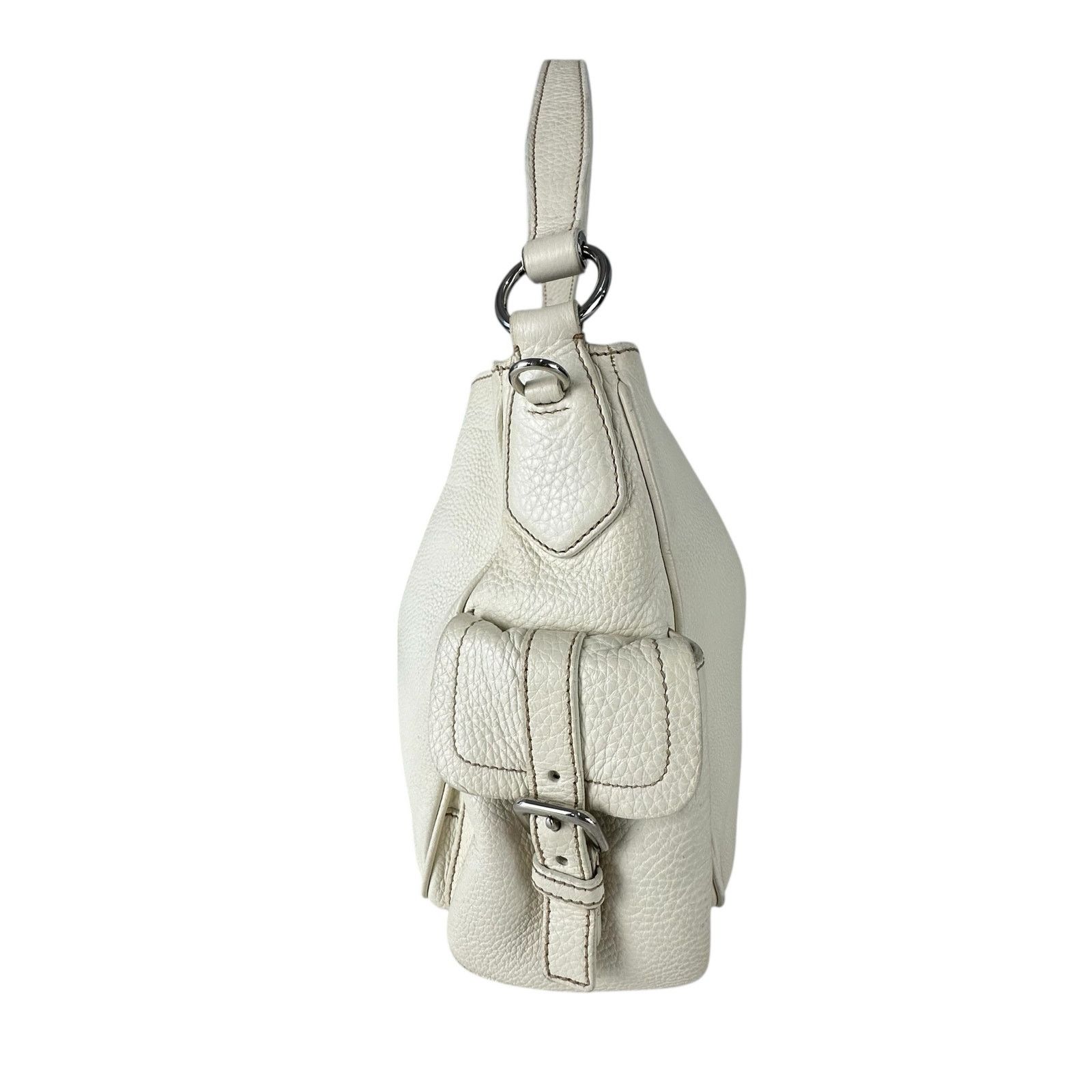 Prada Prada Leather Hobo Bag Size ONE SIZE - 3 Thumbnail