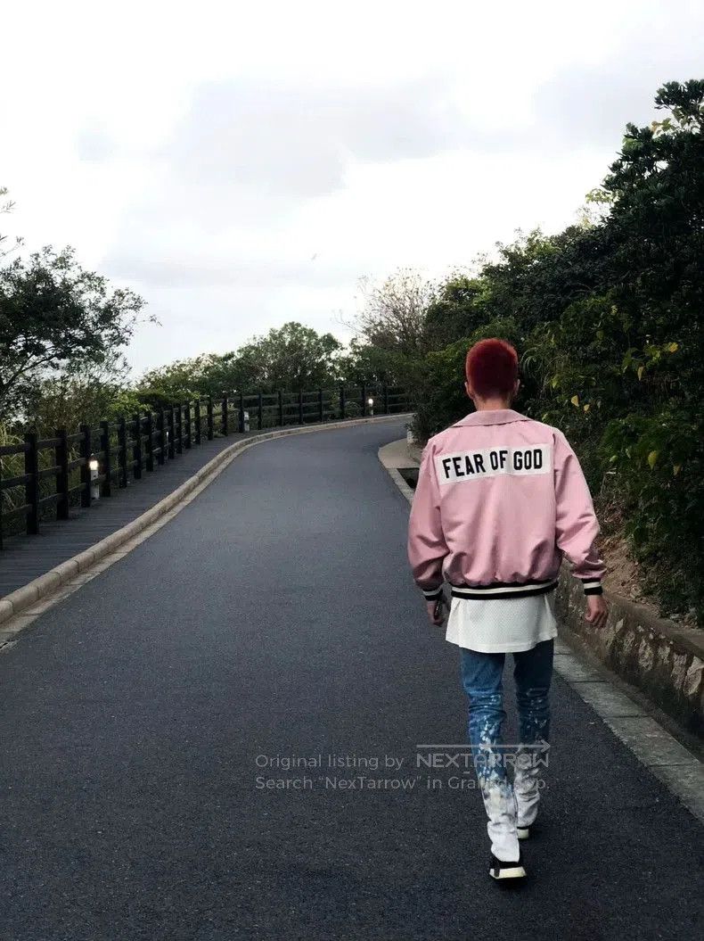 Fear of God Fear of God 5th Pink Silk Jacket. Size US M / EU 48-50 / 2 - 6 Thumbnail