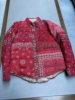 Visvim red outlet bandana jacket