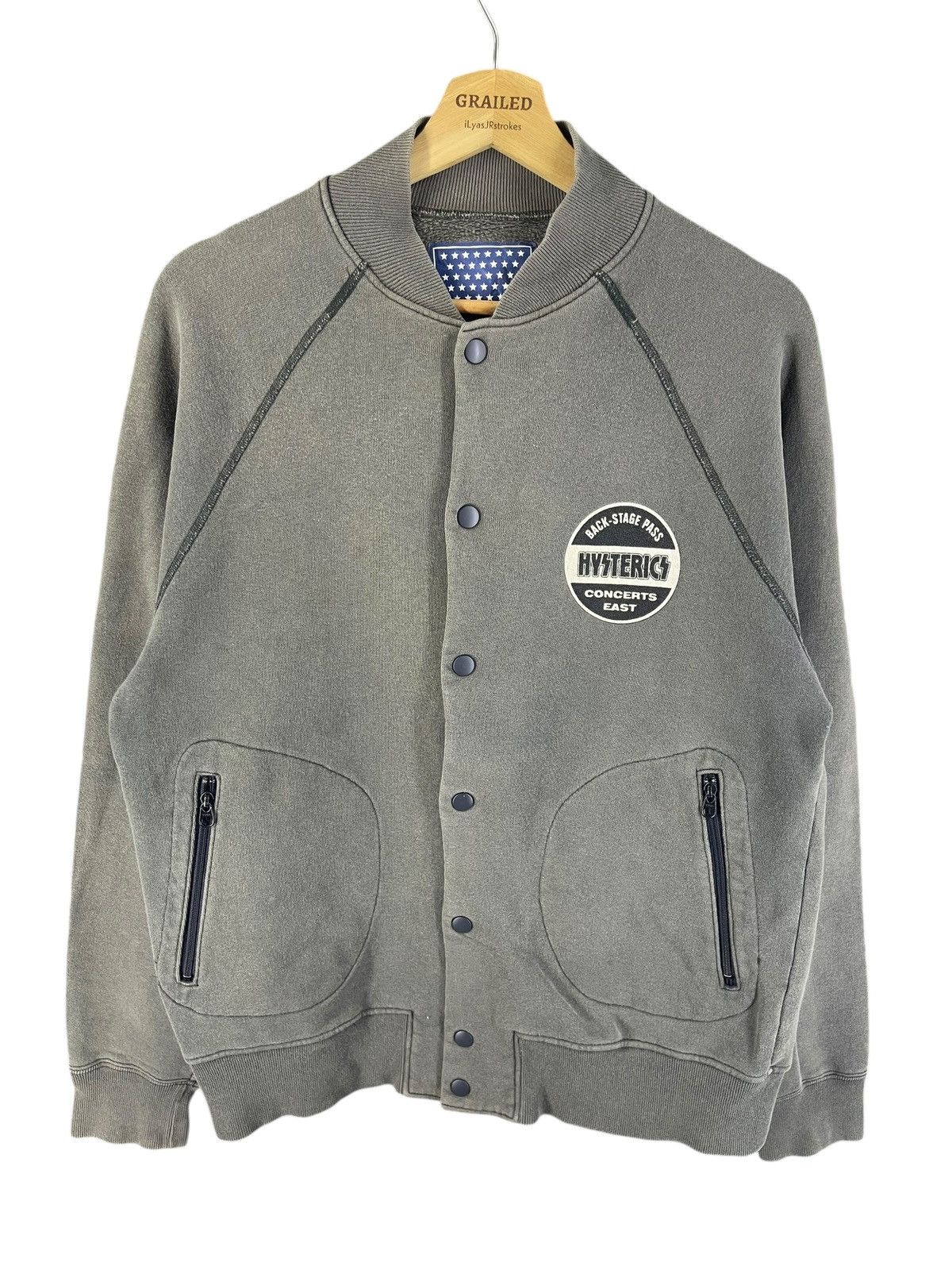 Hysteric Glamour Vintage Rainbow Hysteric Glamour Button Sweatshirt Size US M / EU 48-50 / 2 - 7 Thumbnail