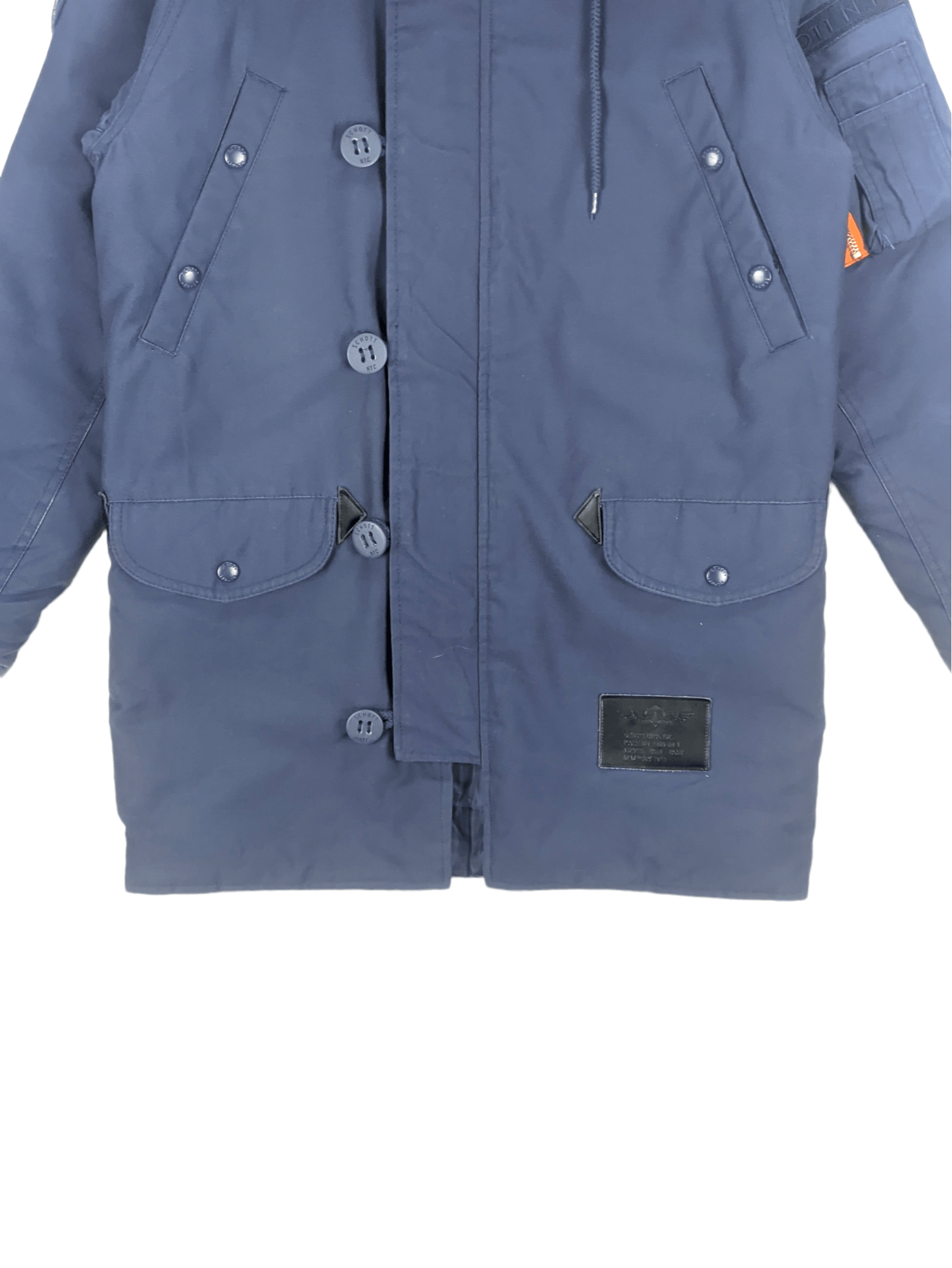 Schott Steals🔥Schott Parka Jacket U.S. Armed Forces Size US XS / EU 42 / 0 - 12 Thumbnail