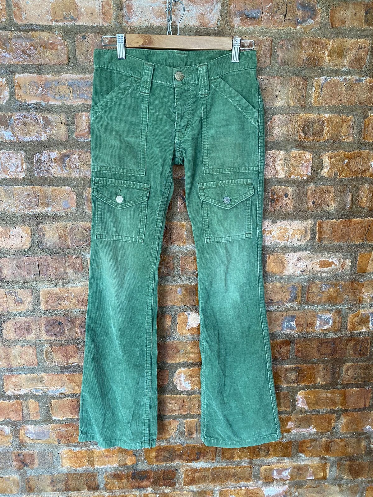 Hysteric Glamour 1990s Hysteric Glamour Flare Bush pants Size 28" / US 6 / IT 42 - 2 Thumbnail