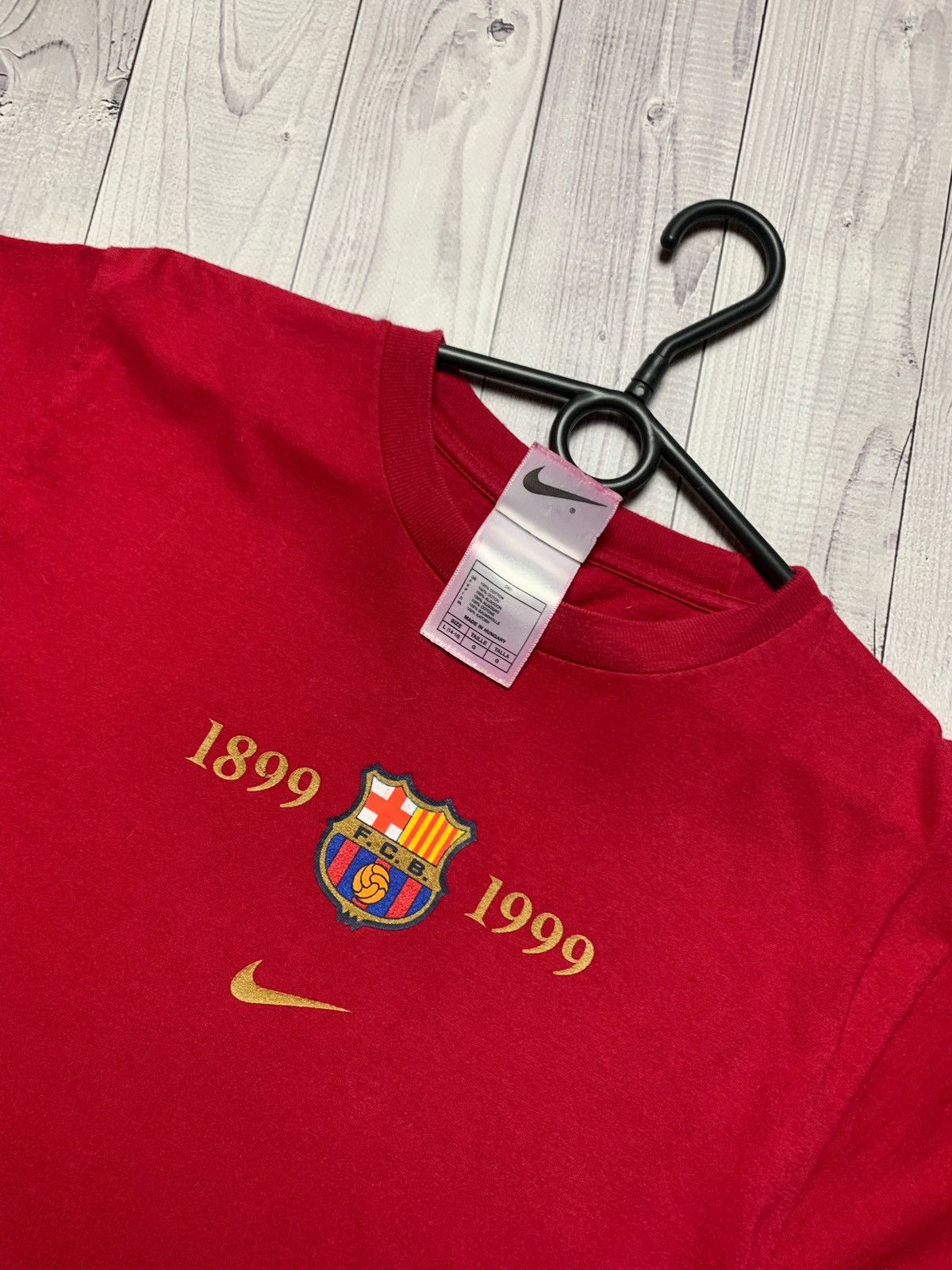 Vintage Nike Barcelona vintage 1998/1999 T-shirt Size L Size US L / EU 52-54 / 3 - 2 Thumbnail