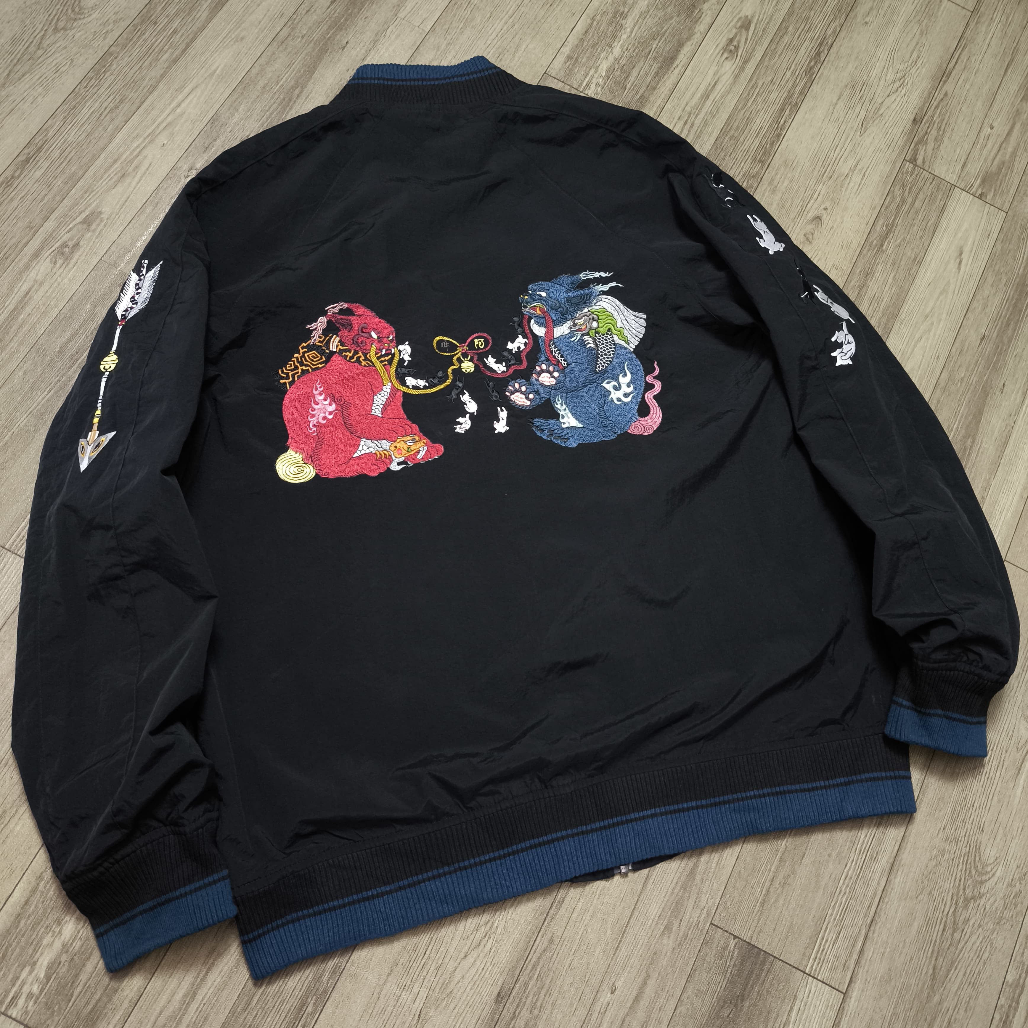 Anime Graniph Ayako Ishiguro Collaboration Blouson Jacket Sukajan Size US L / EU 52-54 / 3 - 6 Thumbnail