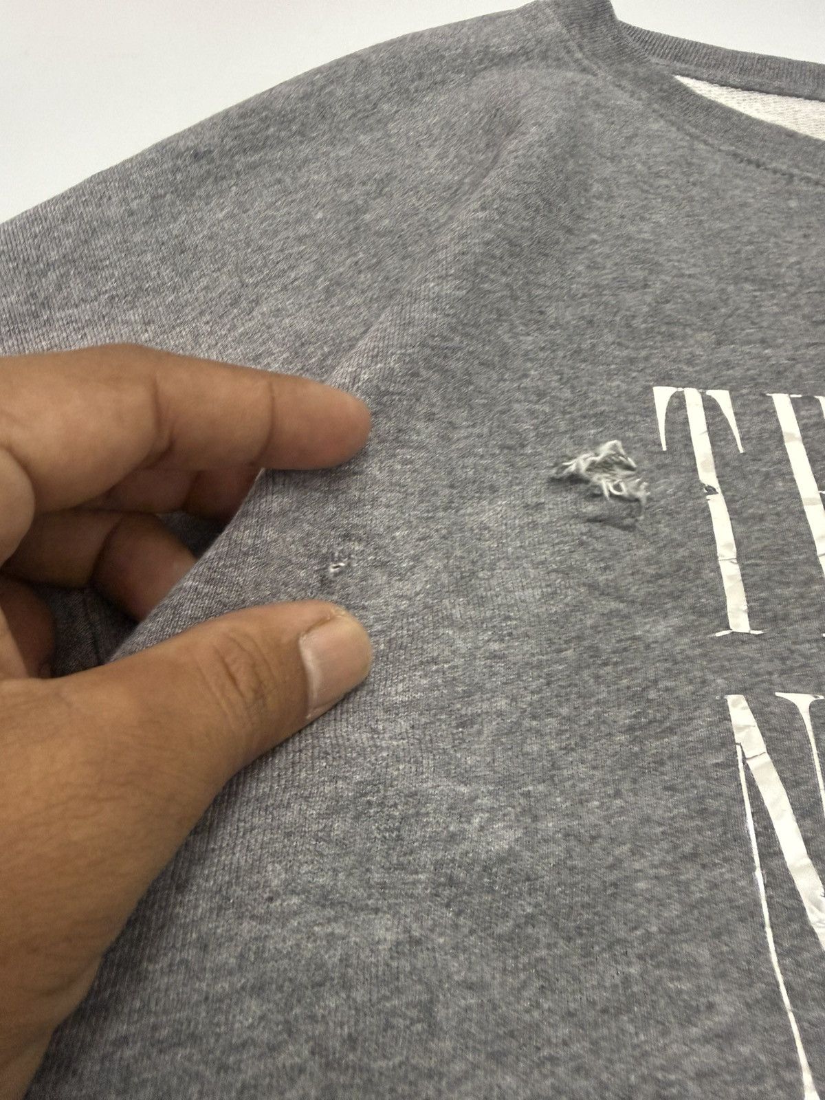 Allsaints 🔥 Distressed ALLSAINTS Freedom Iona Graphic Sweatshirt -170 Size M / US 6-8 / IT 42-44 - 6 Thumbnail