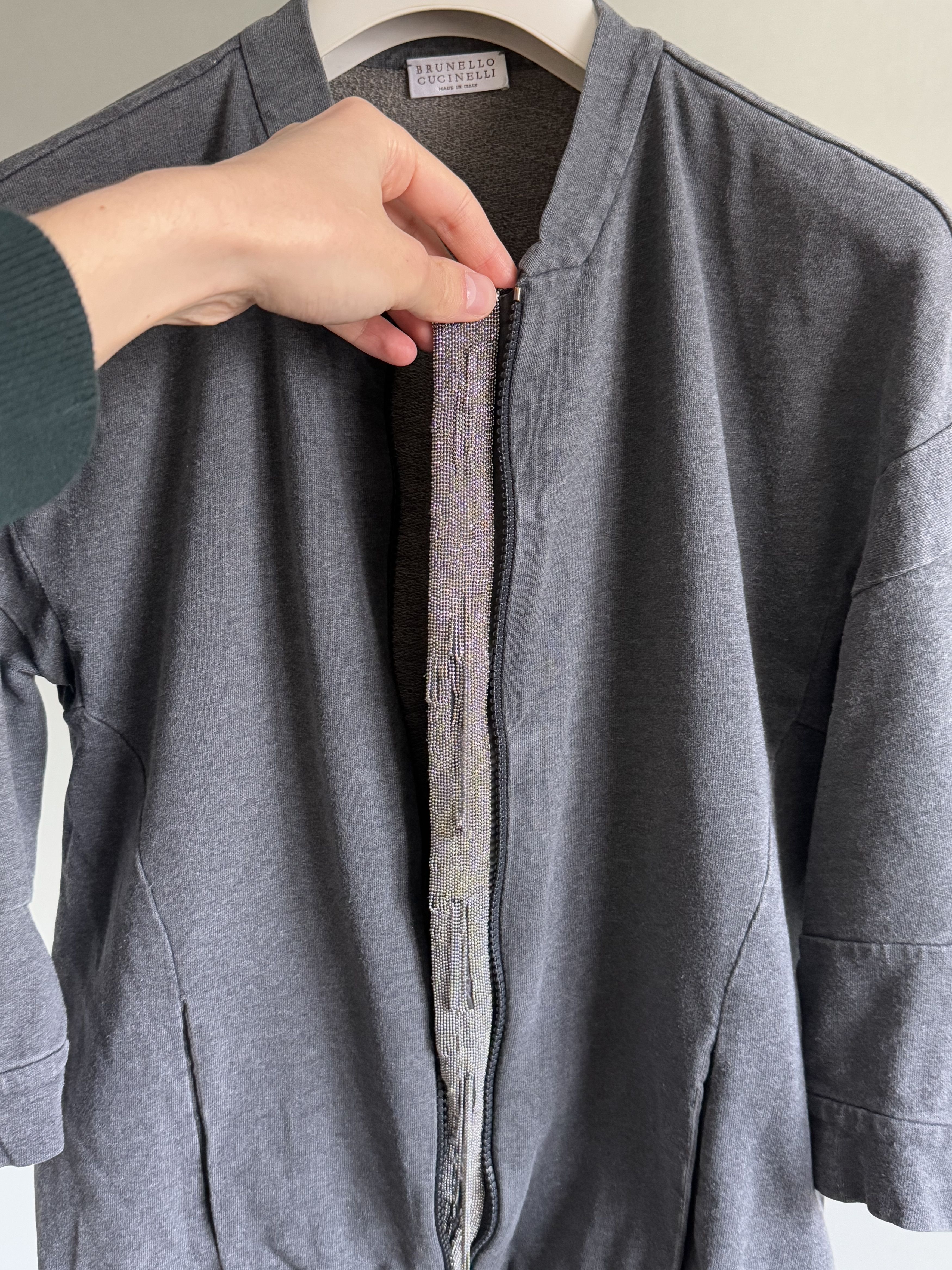 Brunello Cucinelli Brunello Cucinelli Cotton Cardigan Size S / US 4 / IT 40 - 6 Thumbnail