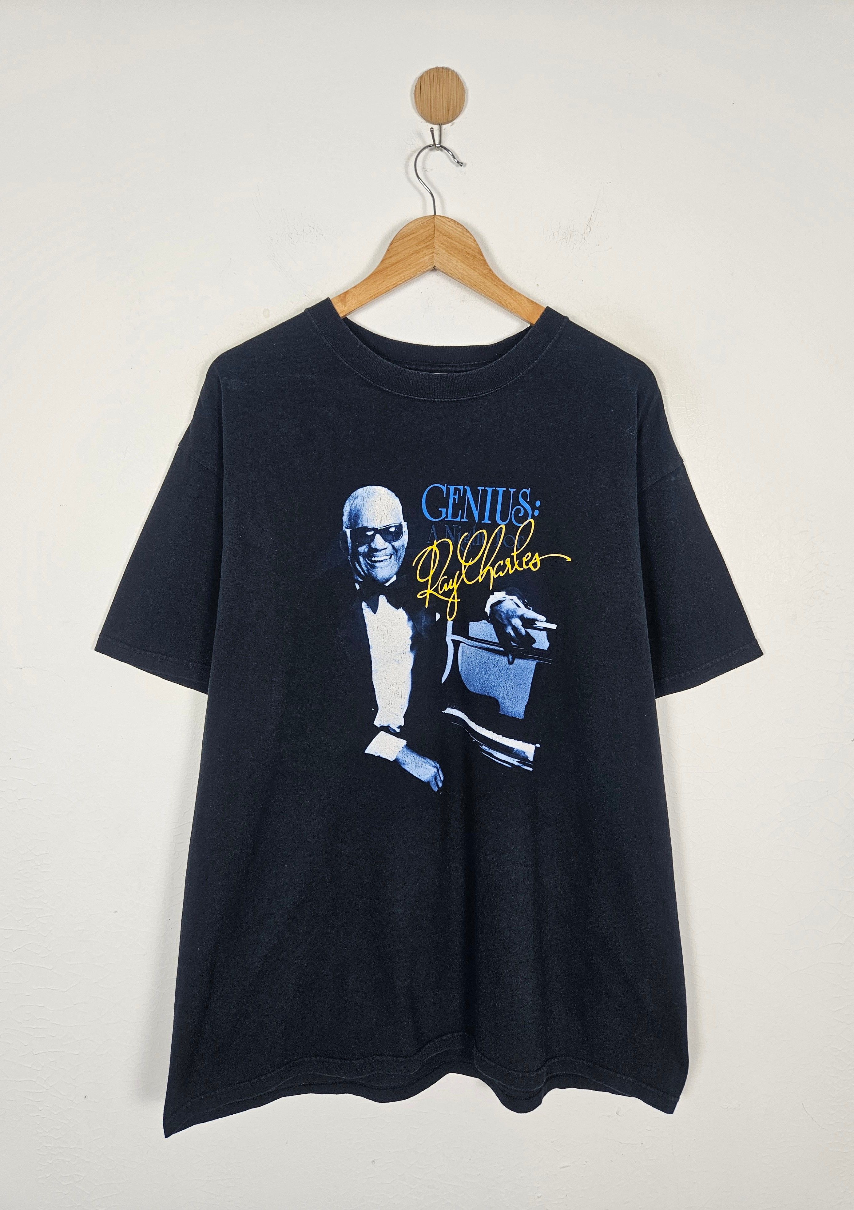Band Tees Vintage Ray Charles Blues Jazz Band Tees tour Y2K Size US XL / EU 56 / 4 - 1 Thumbnail