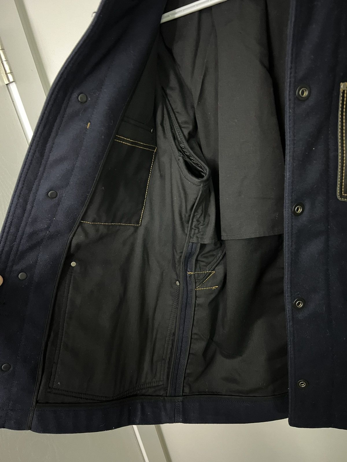Coach Coach Indigo Wool Barn Jacket Size US L / EU 52-54 / 3 - 9 Thumbnail