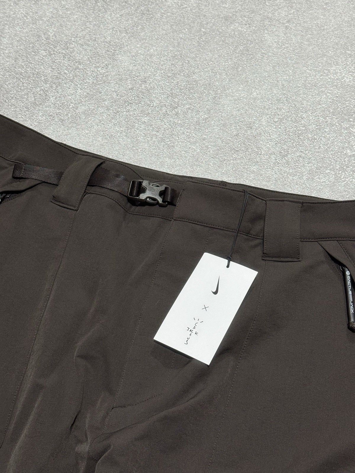 Nike × Travis Scott NWT Cactus Jack x Nike NRG BH Pant Lg Brown DM1280-220 Size US 34 / EU 50 - 6 Thumbnail