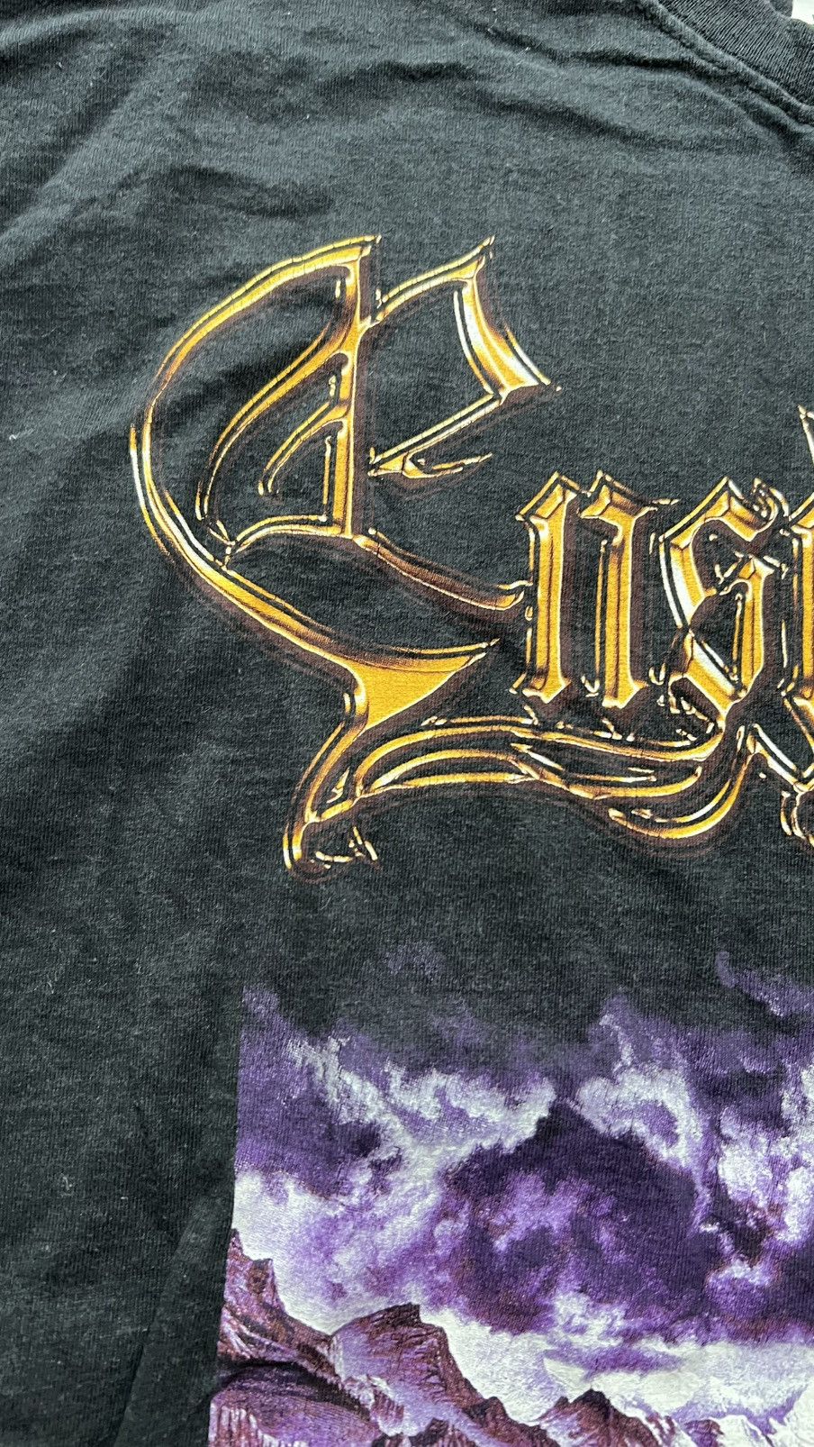 Fruit Of The Loom 2005 Ensiferum EU tour black metal folk t shirt y2k Size US L / EU 52-54 / 3 - 6 Thumbnail