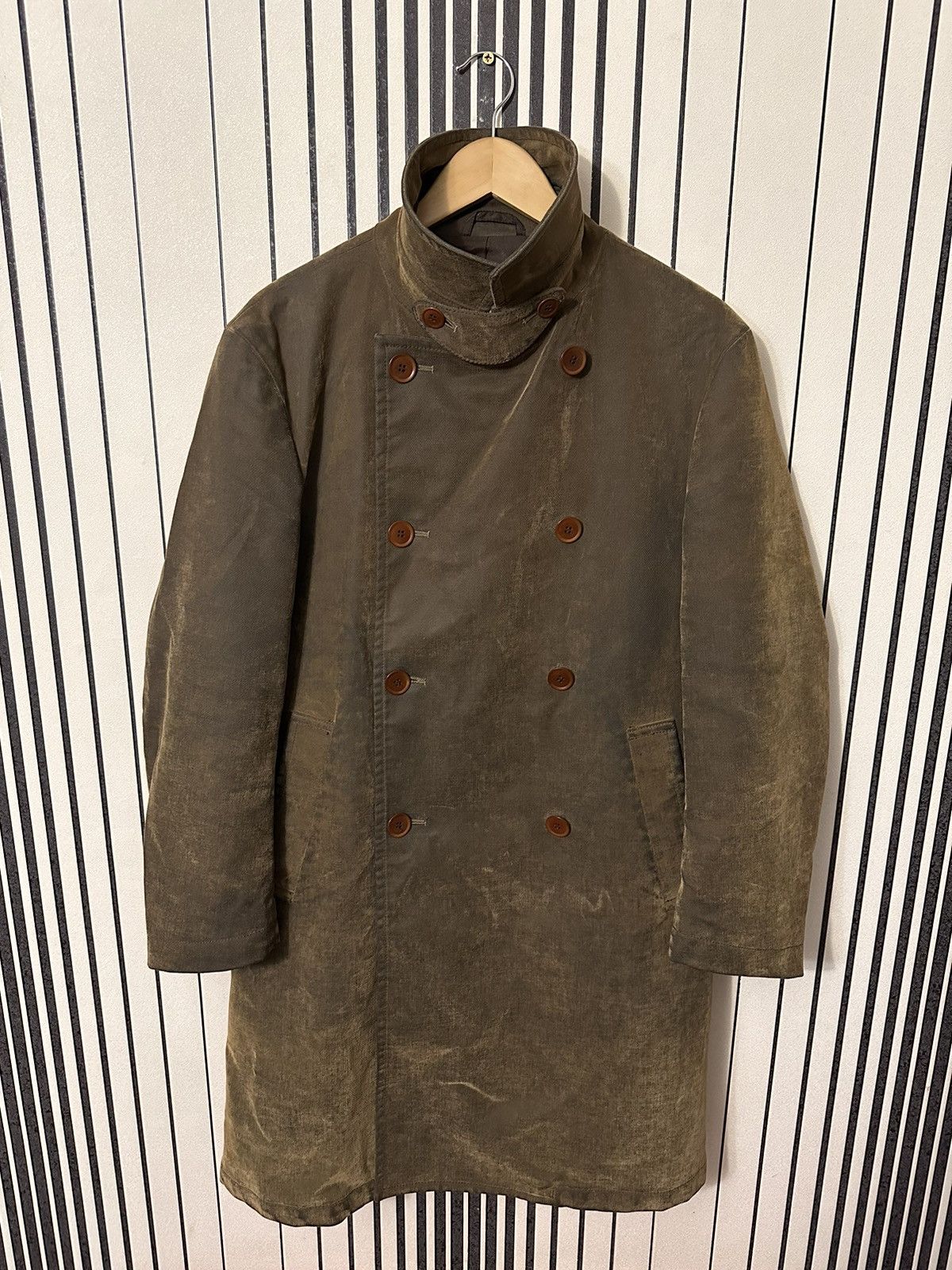 Vintage 1990’s Katharine Hamnett Vintage “Iridescent” Coat/Jacket Size US L / EU 52-54 / 3 - 4 Thumbnail
