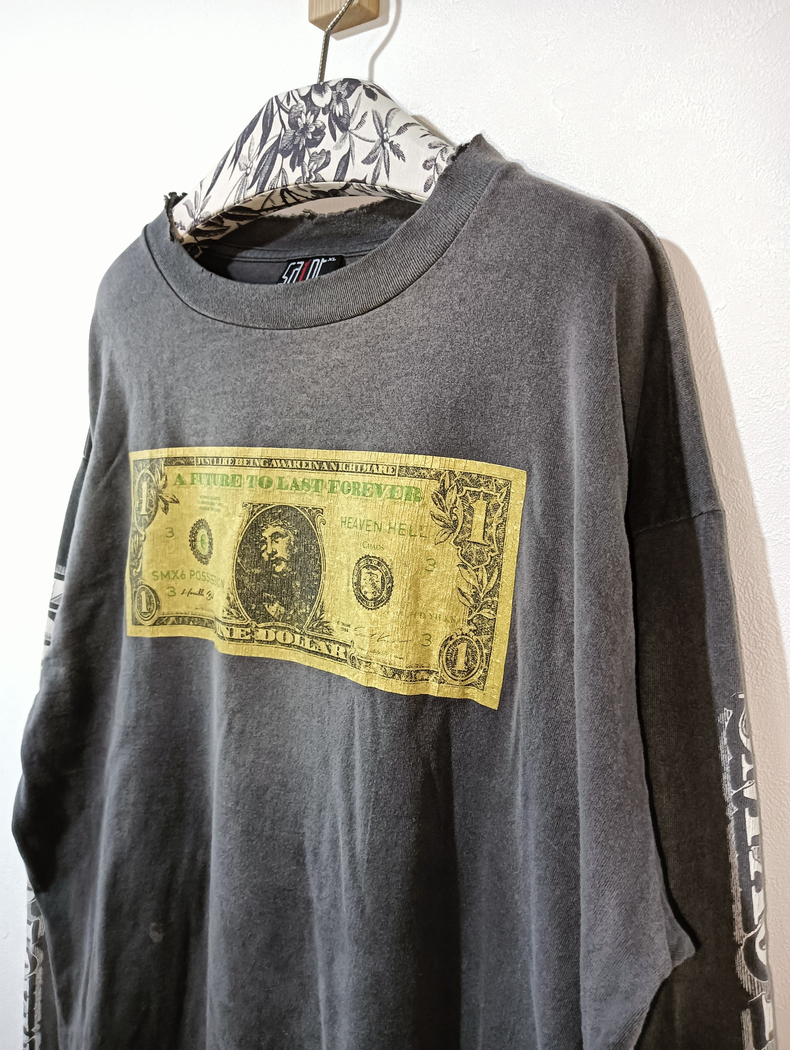Saint Michael Anxiety L/S Tee Size US XL / EU 56 / 4 - 3 Thumbnail